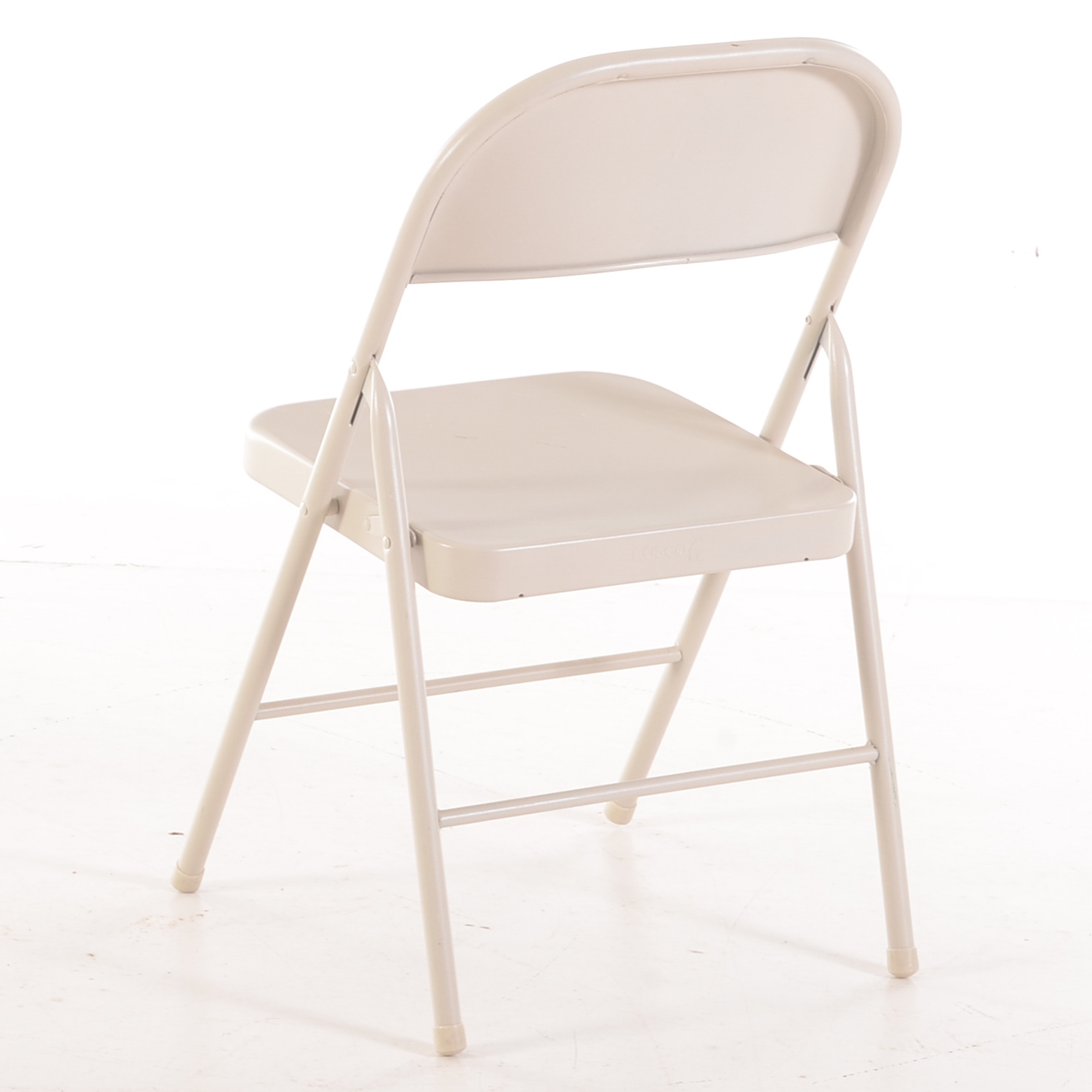 Samsonite Metal Card Table and Four Folding Chairs