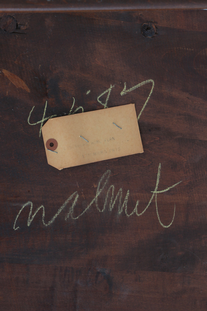 Brace Back Wooden Rocking Chair