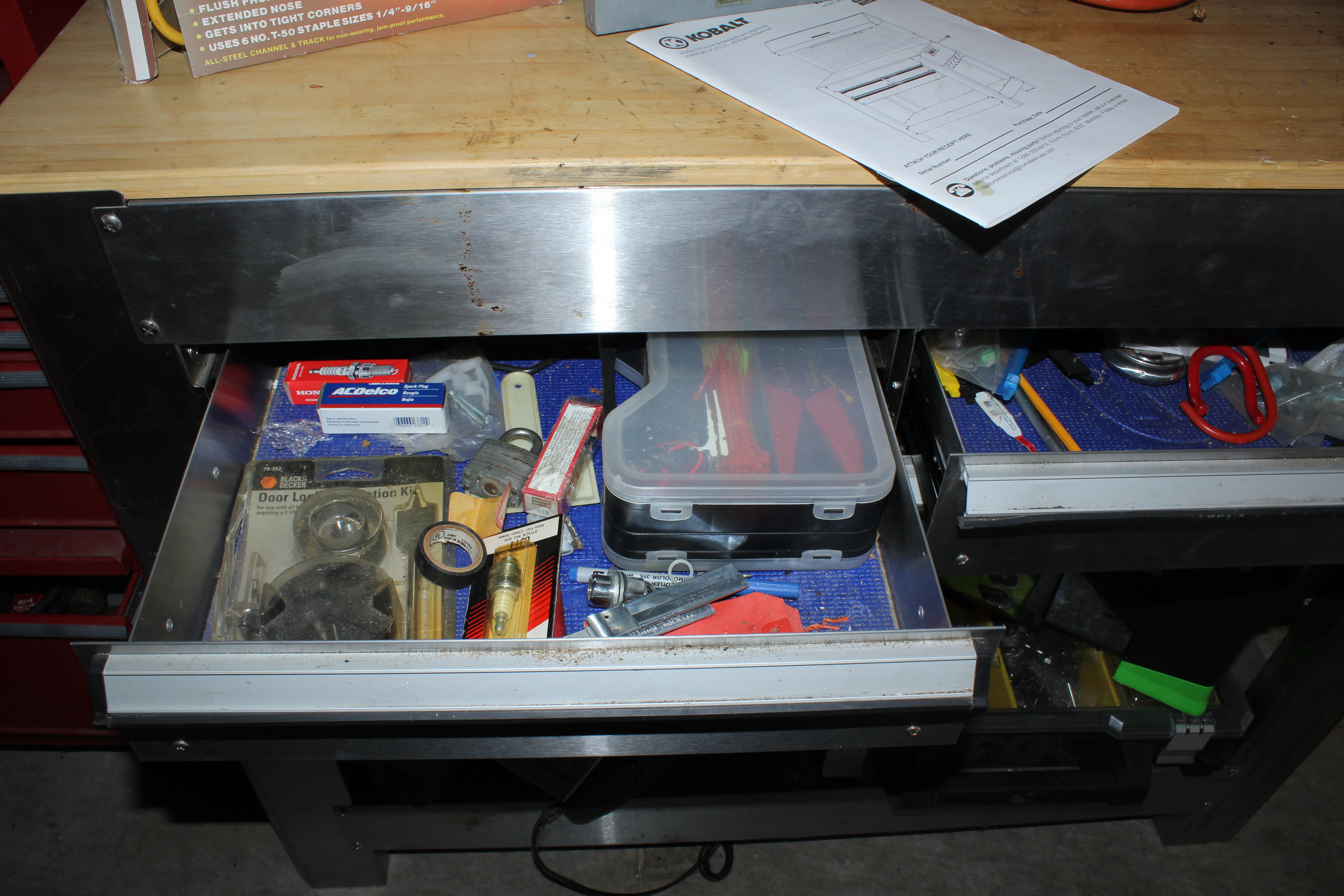 Kobalt Workbench and Accessories