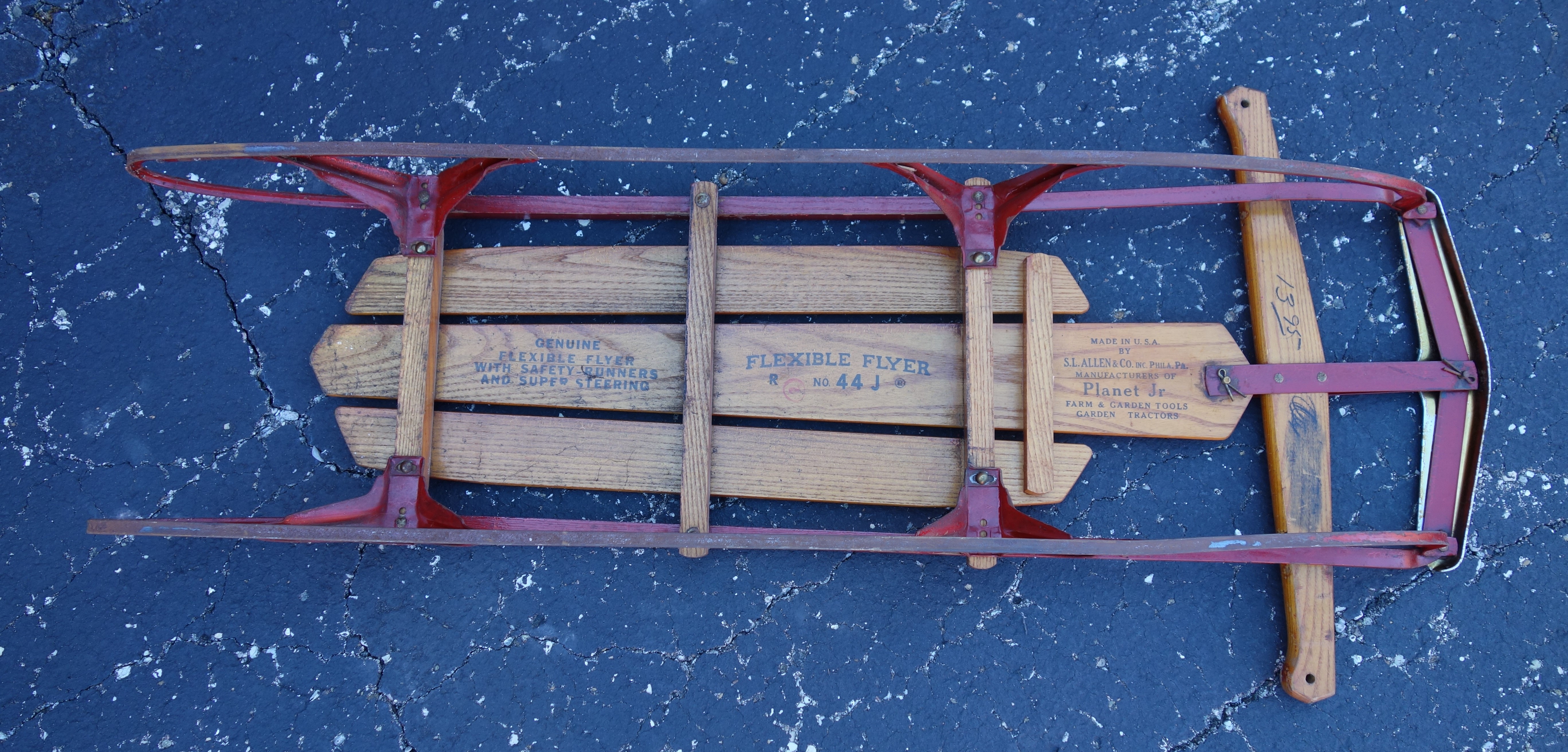 Vintage 1950 Flexible Flyer Sled