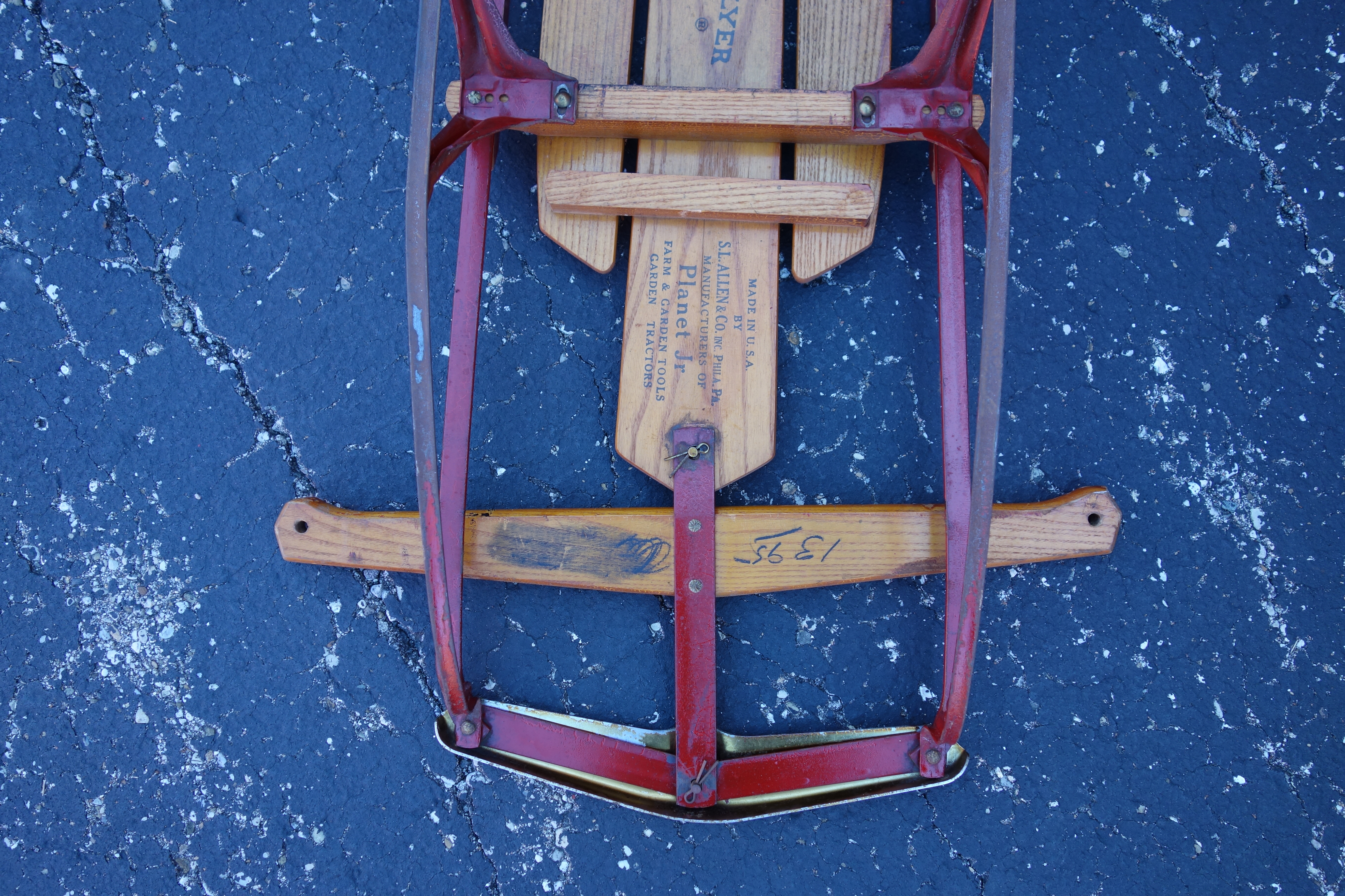 Vintage 1950 Flexible Flyer Sled