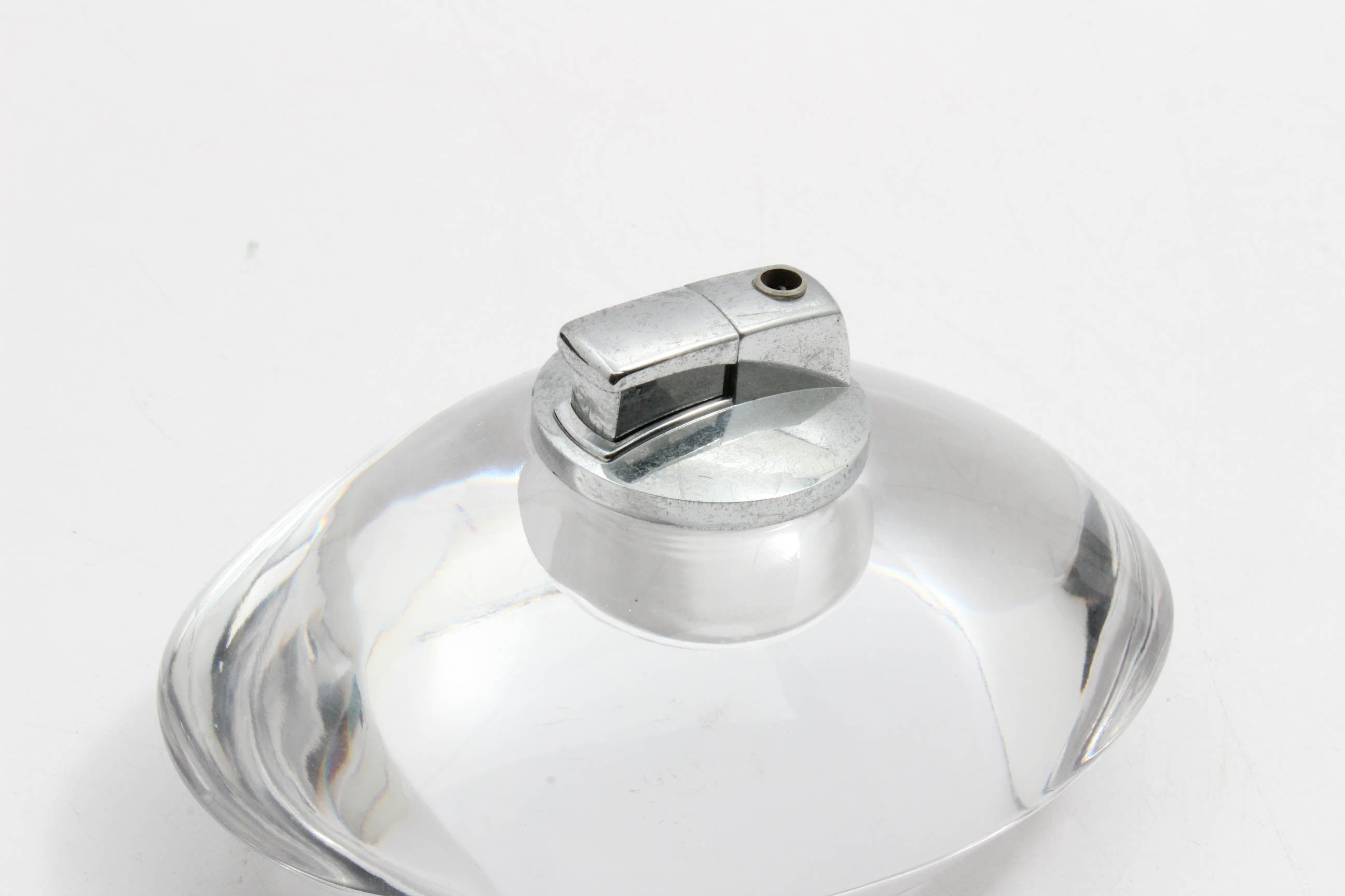 Vintage Gucci Handblown Glass Table Lighter