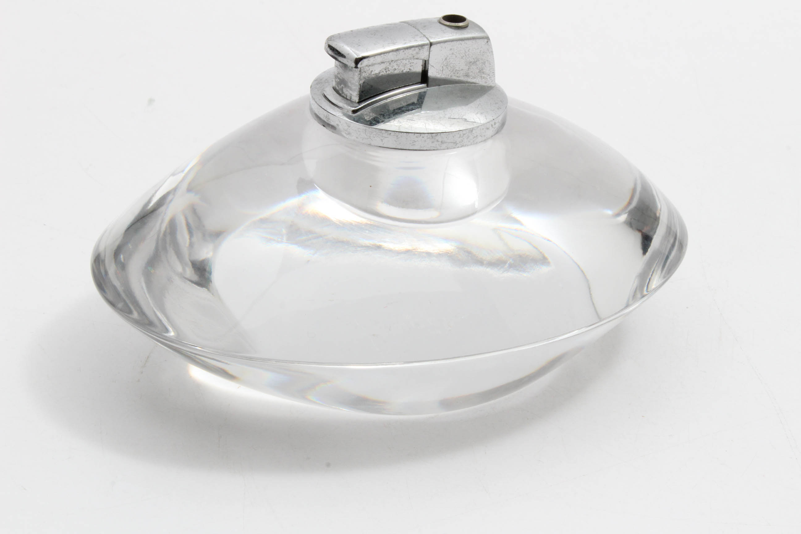 Vintage Gucci Handblown Glass Table Lighter