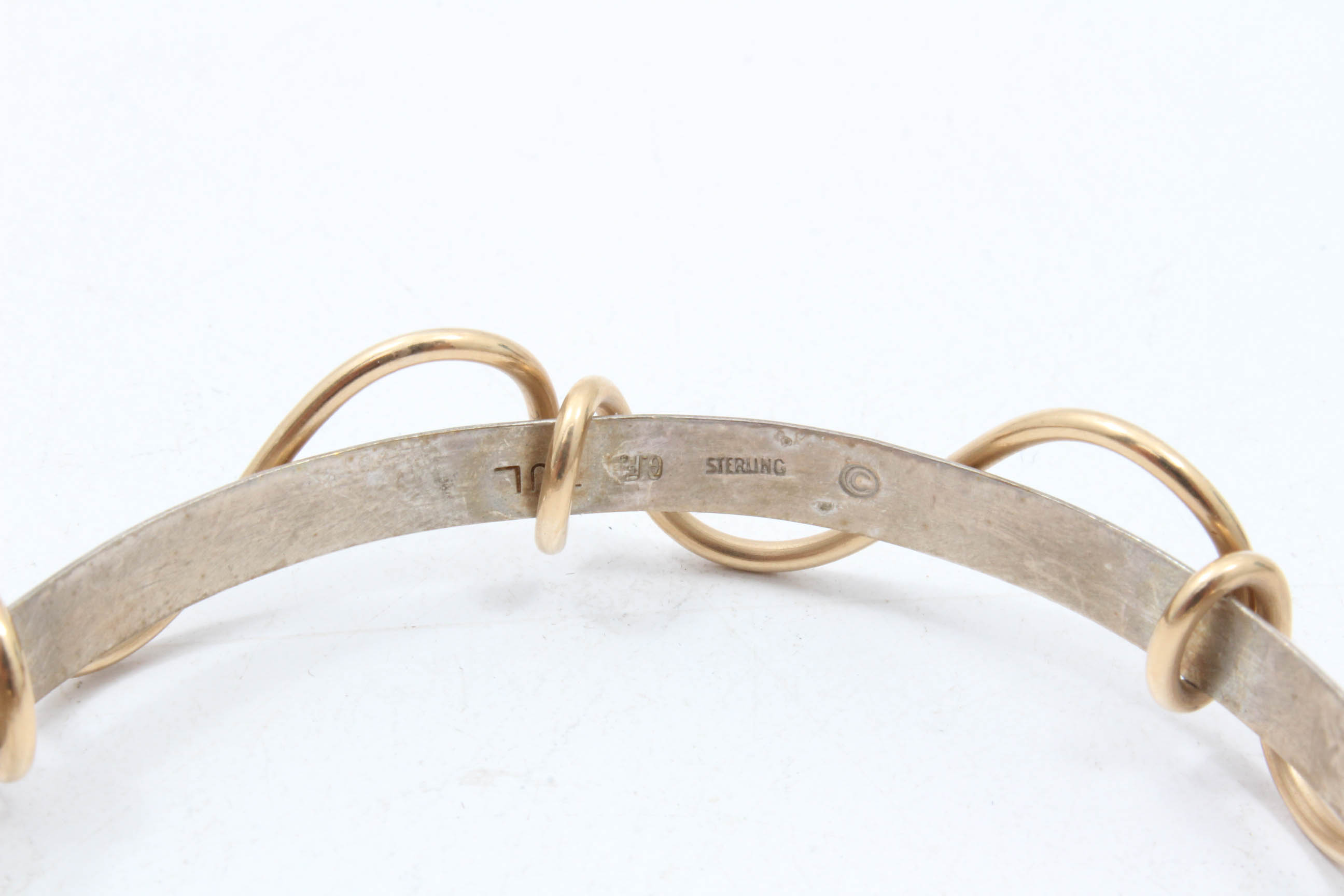 Four Sterling Silver Bangle Bracelets