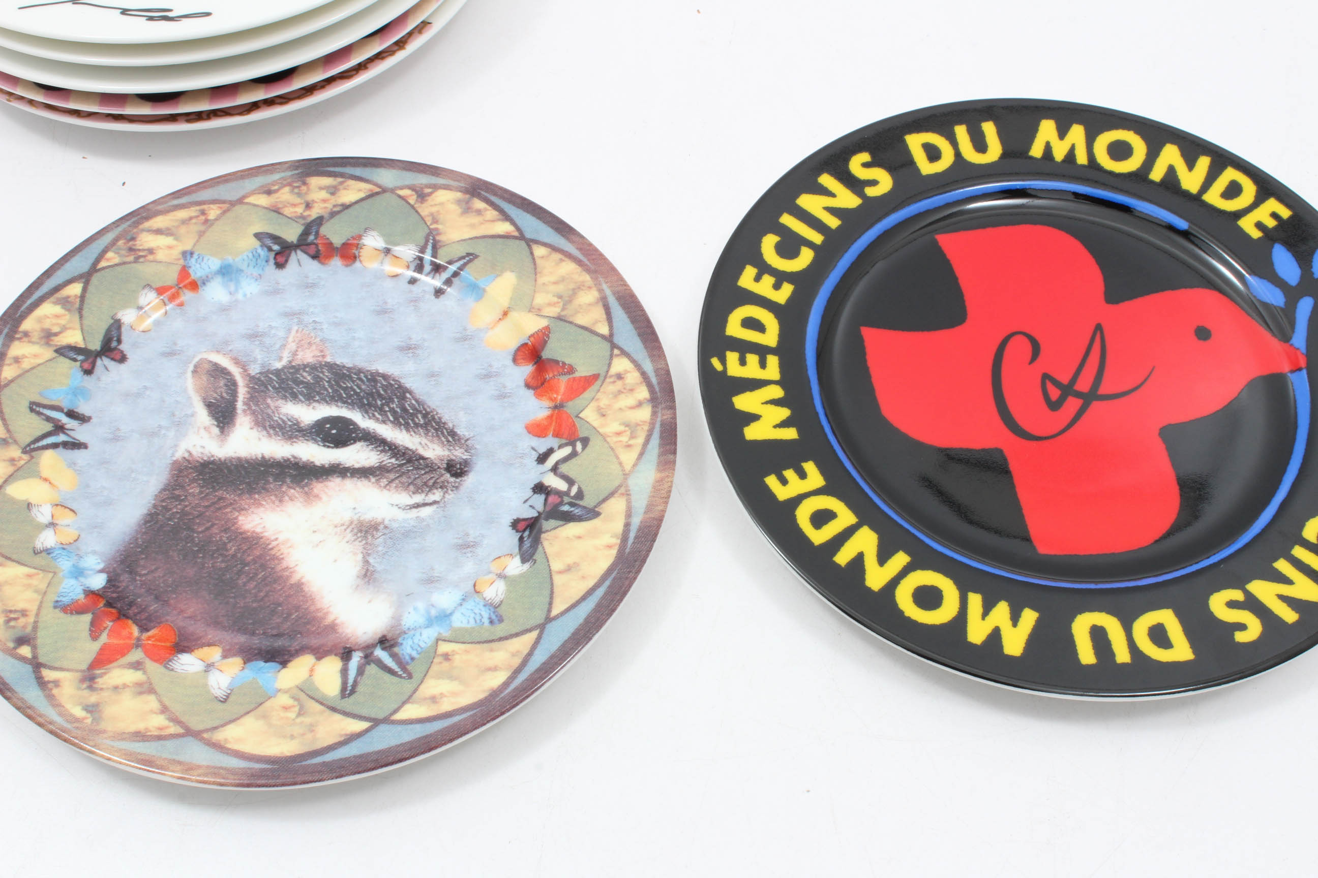 Felissimo Tribute 21 Porcelain Collectors Plates