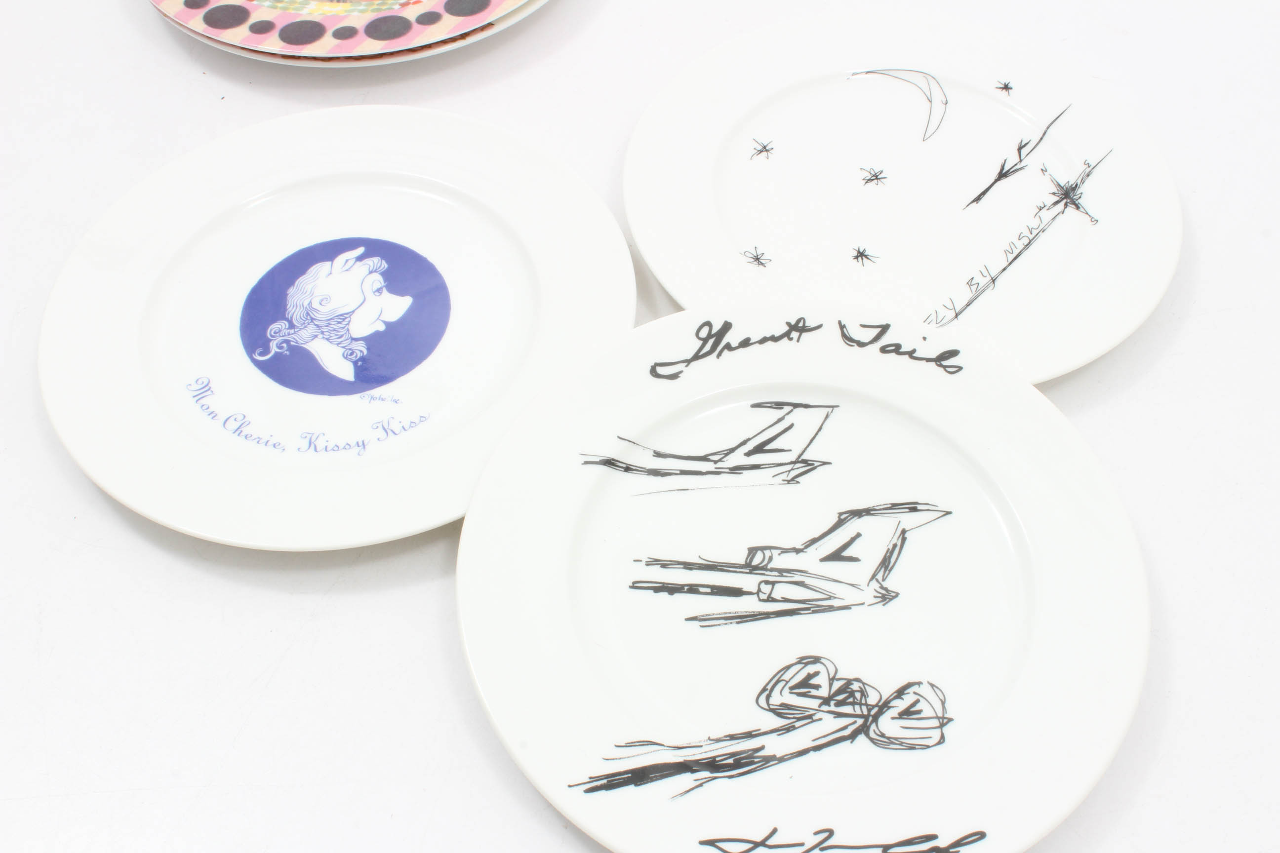 Felissimo Tribute 21 Porcelain Collectors Plates