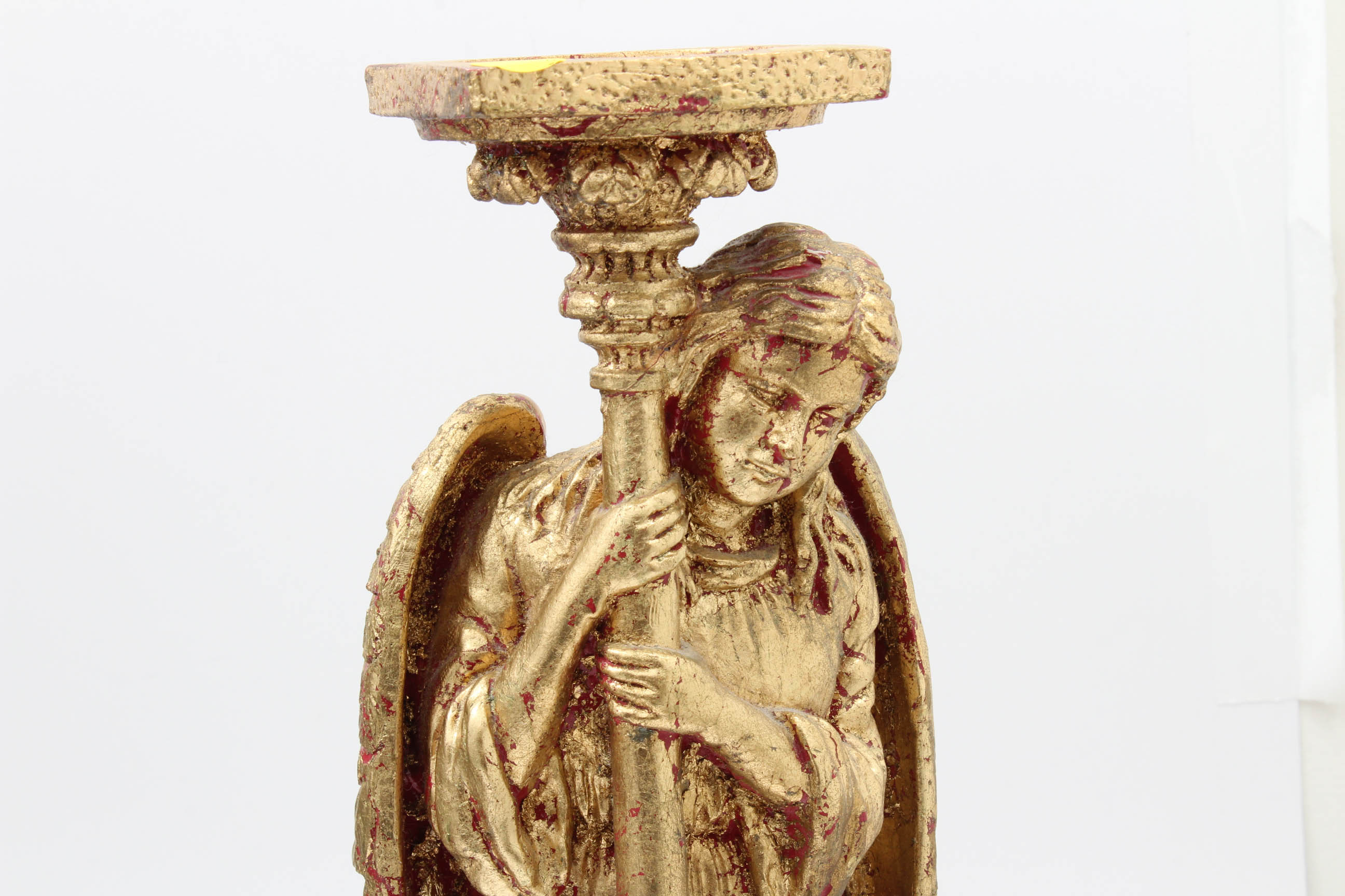 Two Decorative Travertine Urns