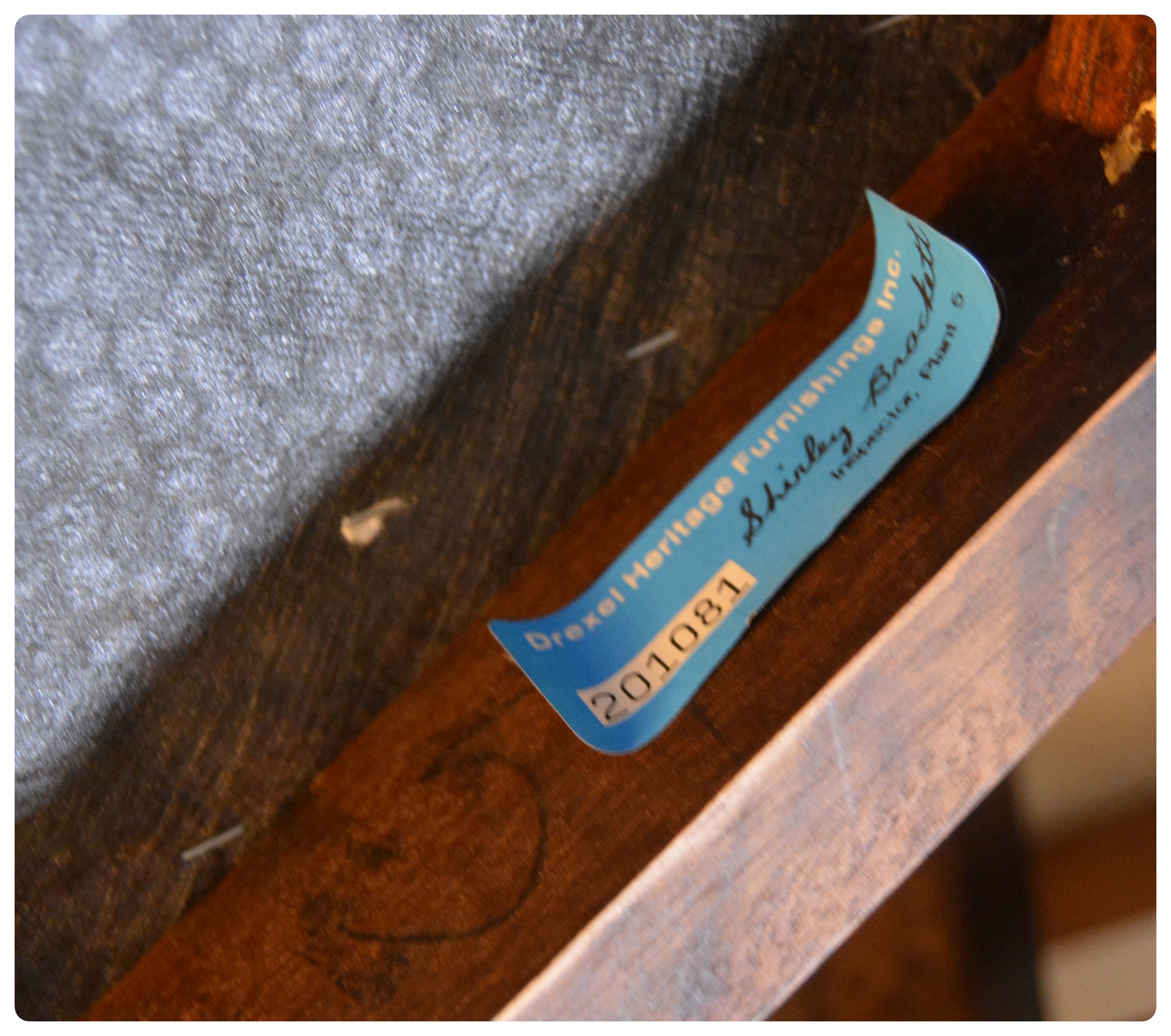 Drexel-Heritage "Heirloom" Collection Chippendale Style Dining Table and Chairs