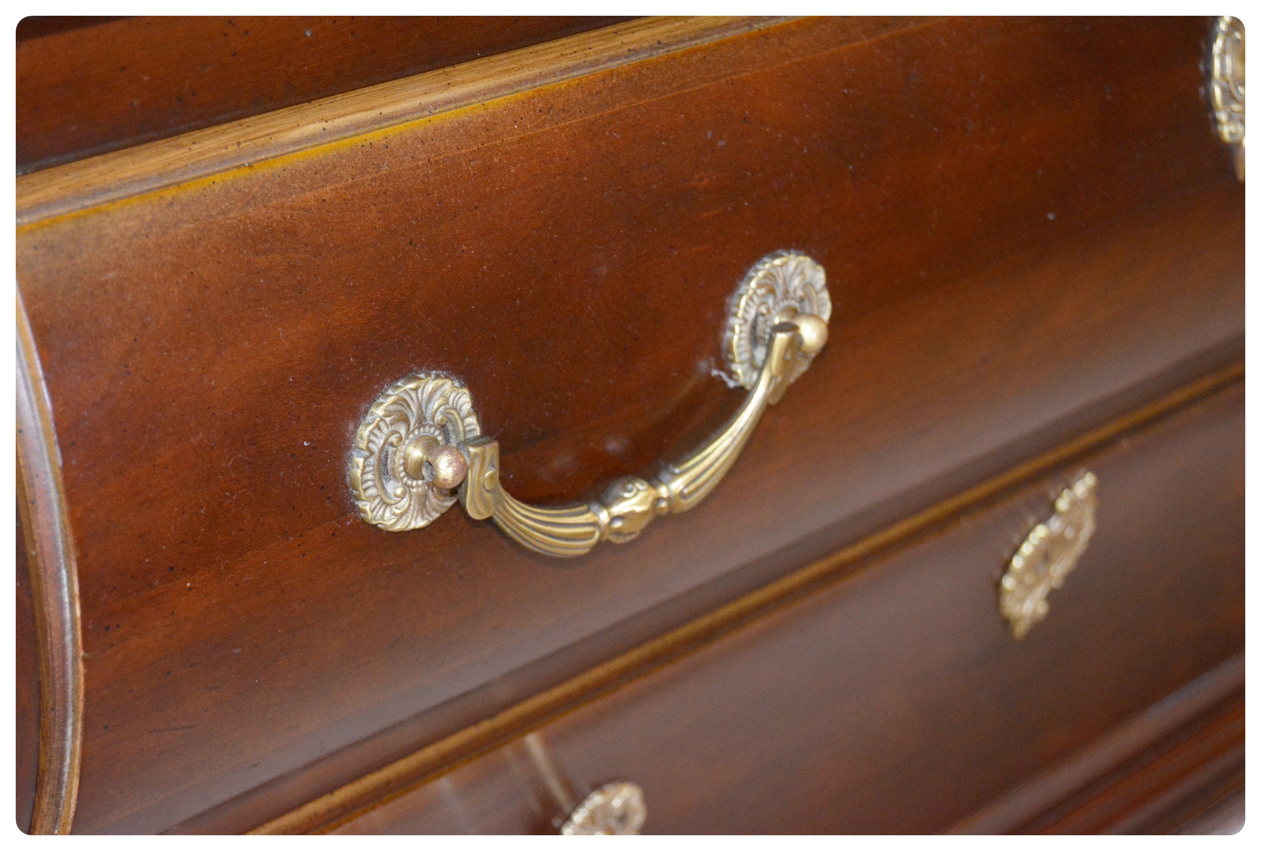 Bombe Style Armoire by Century Furniture