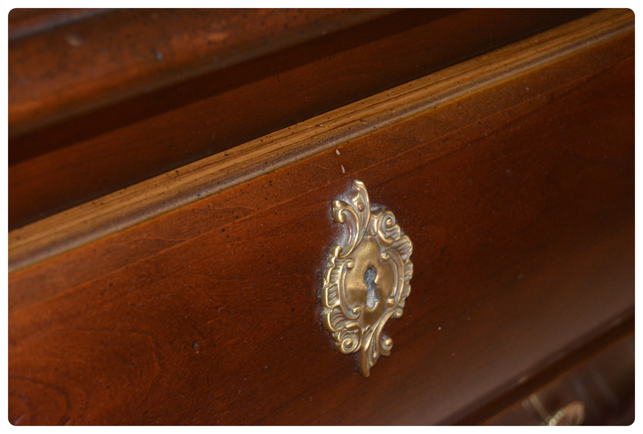 Bombe Style Armoire by Century Furniture