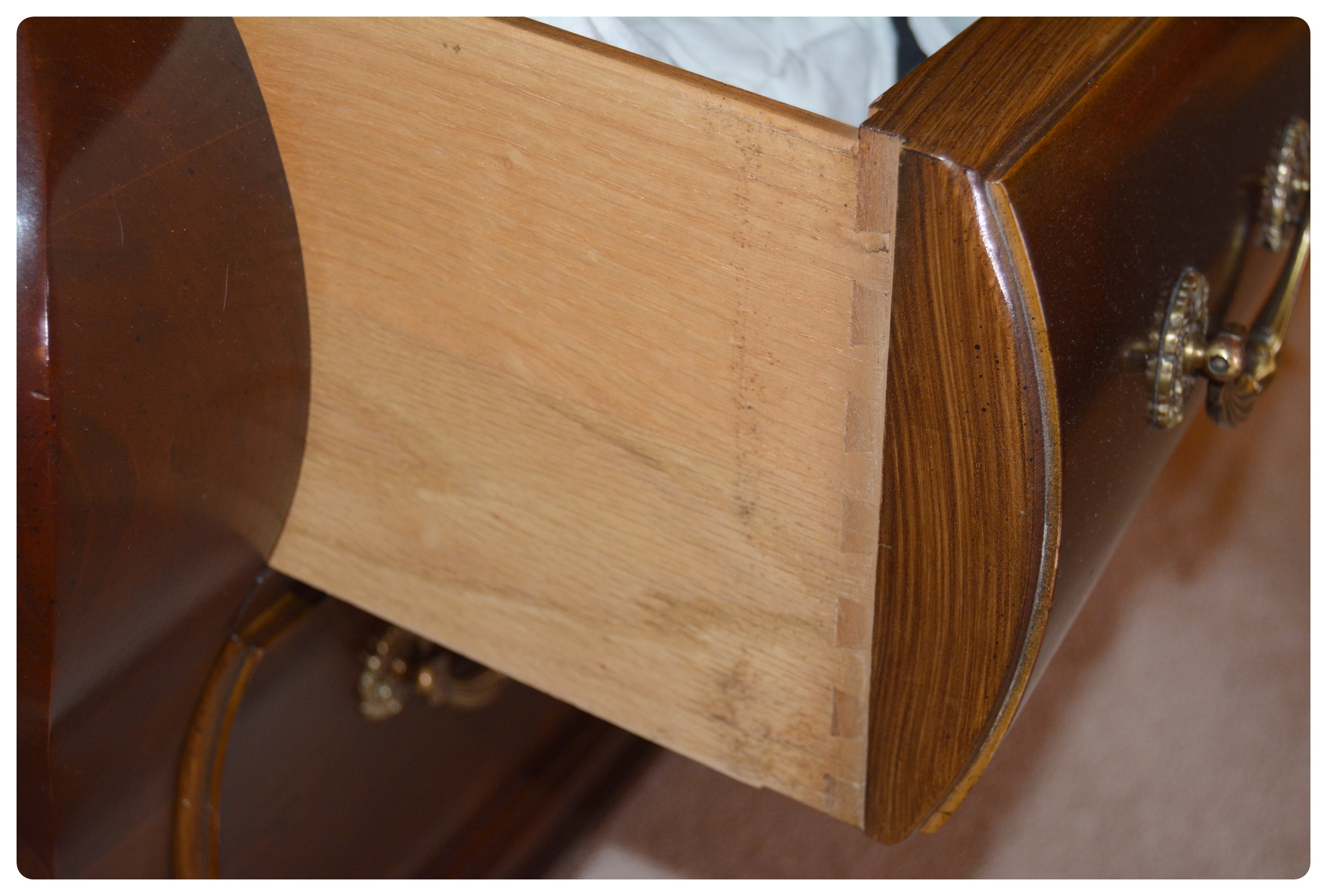 Bombe Style Armoire by Century Furniture