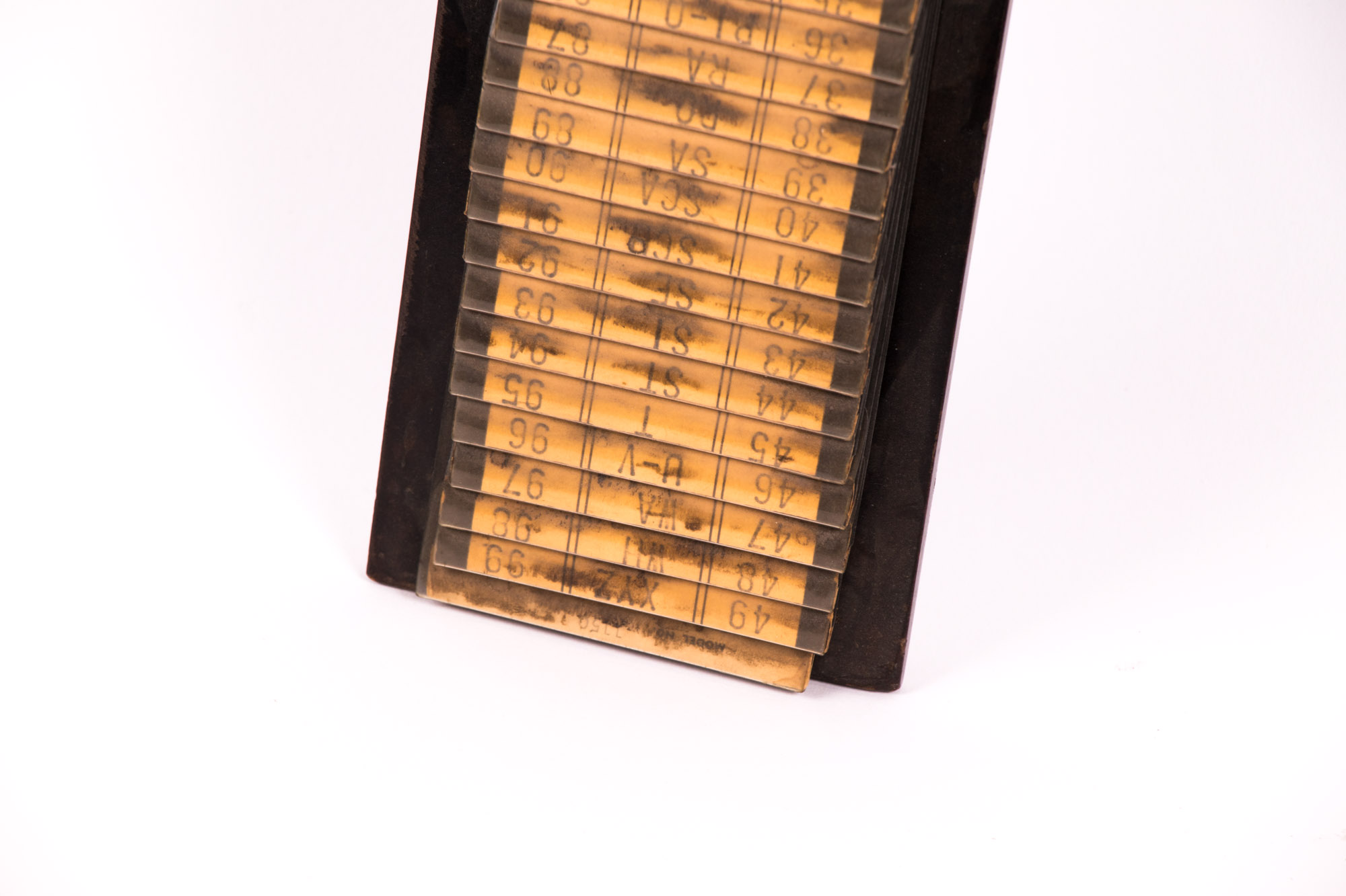 Vintage Clock Punch Card Holder and Office Supplies From "Carol"