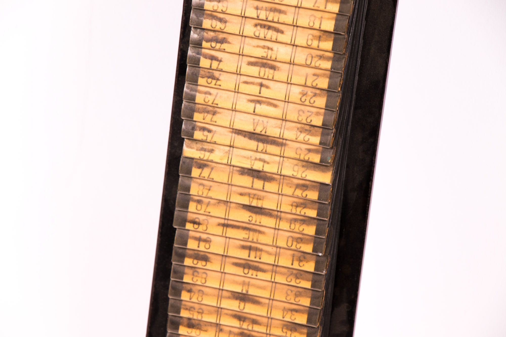 Vintage Clock Punch Card Holder and Office Supplies From "Carol"