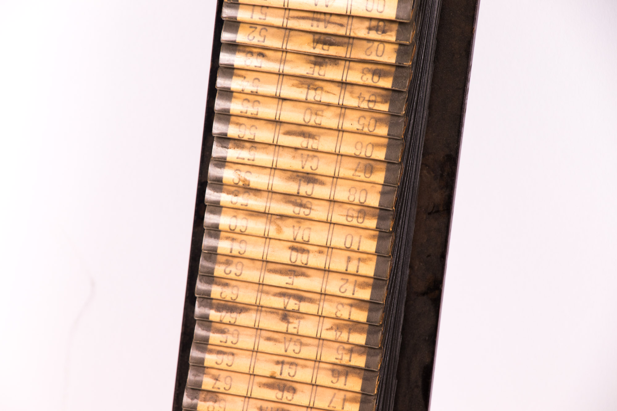 Vintage Clock Punch Card Holder and Office Supplies From "Carol"