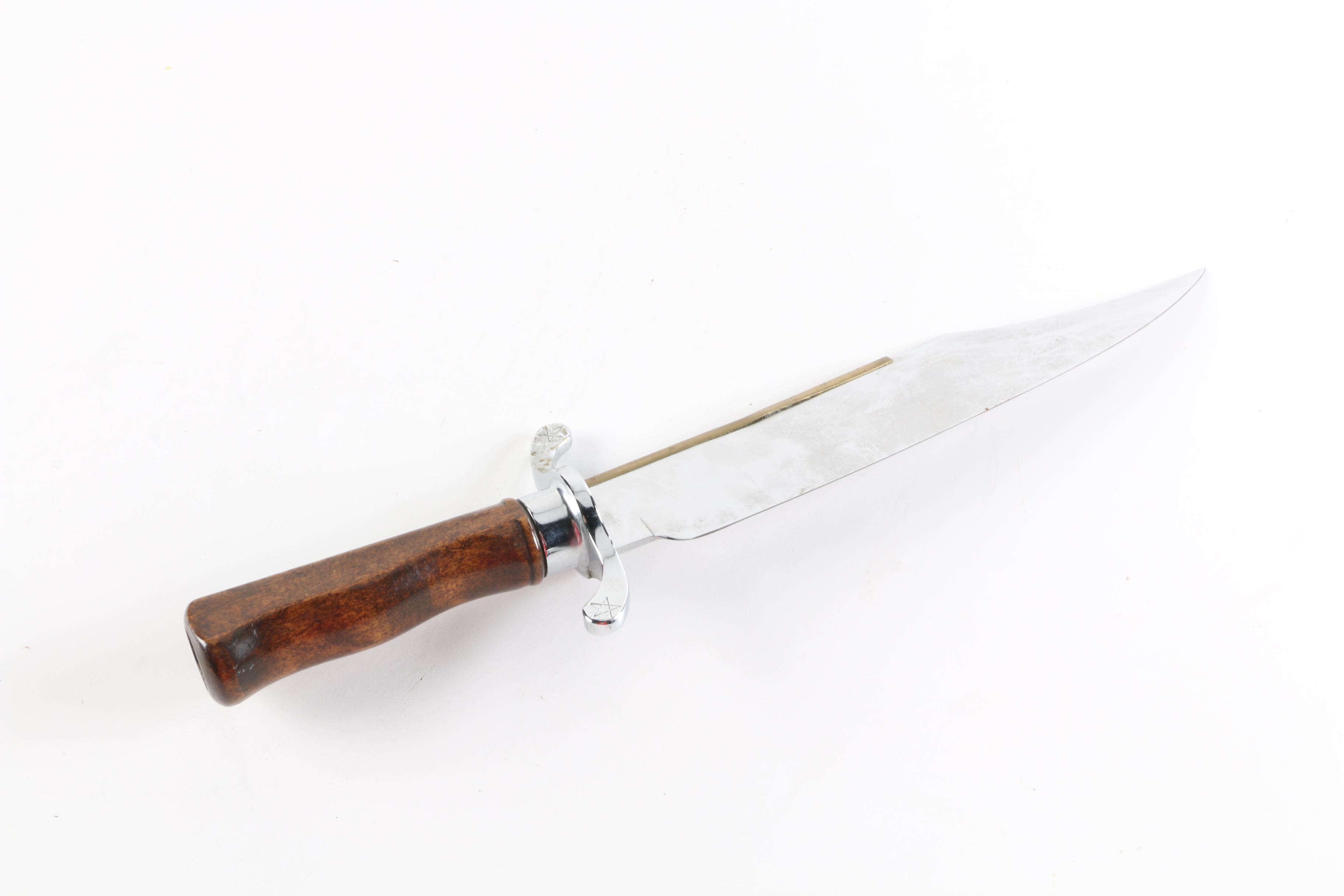 U.S. Springfield Model Hunting Knife and Reproduction Carvel Hall