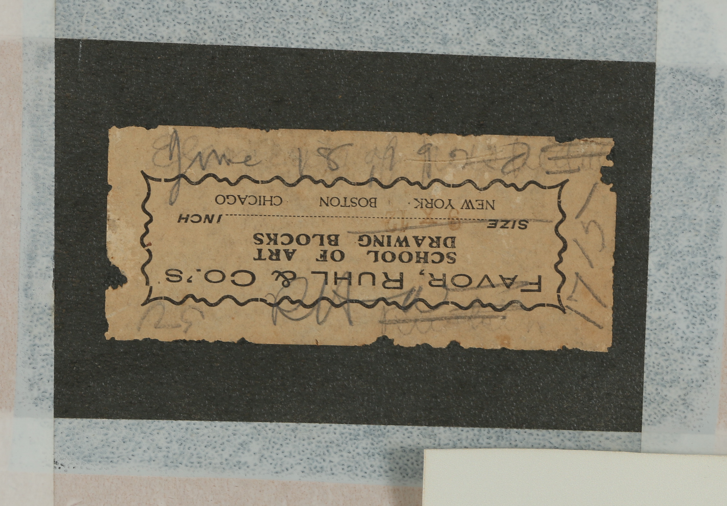 Robert Whitmore Oil Painting "Untitled (Sky Patterns)"