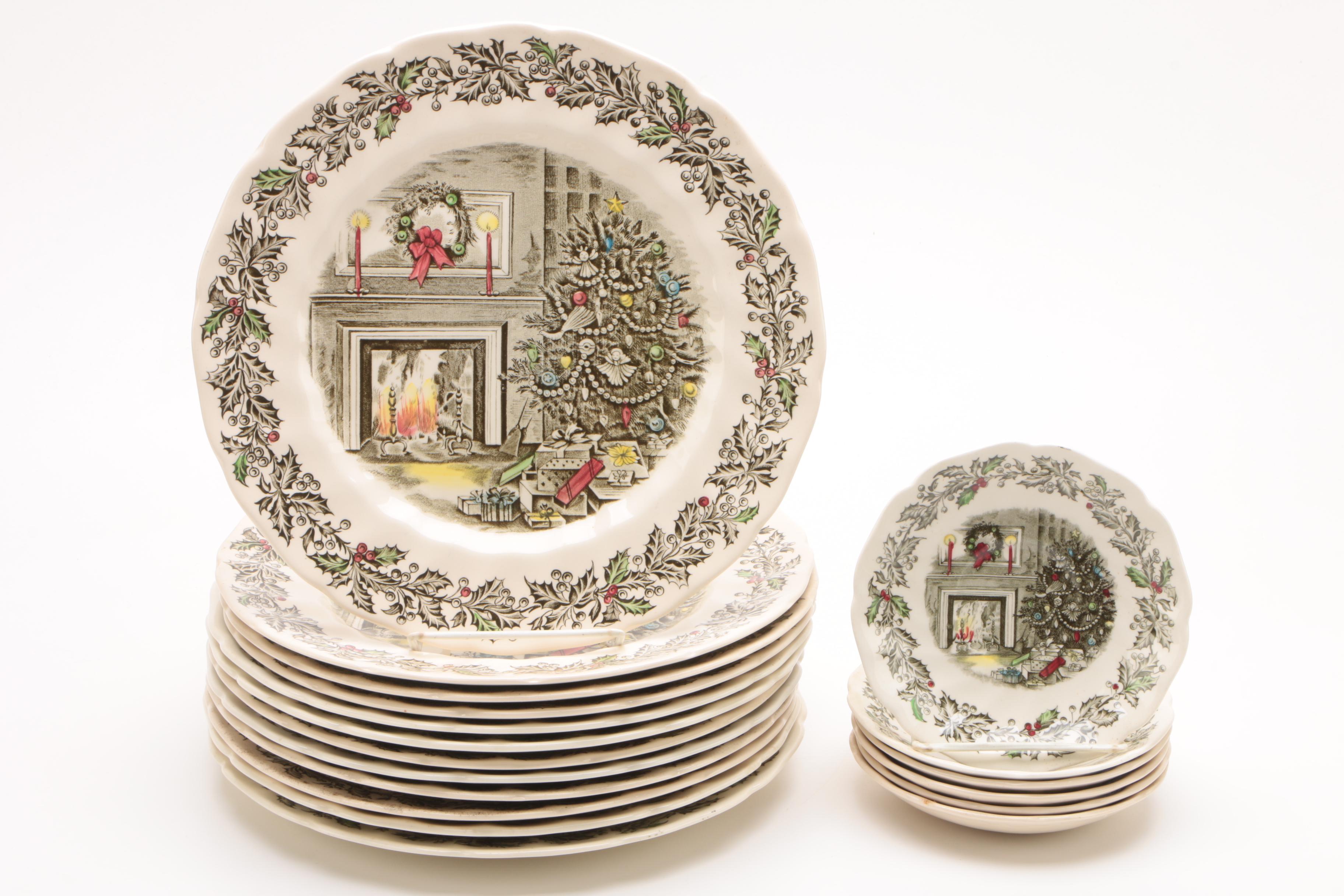 Johnson Brothers "Merry Christmas" Holiday Tableware