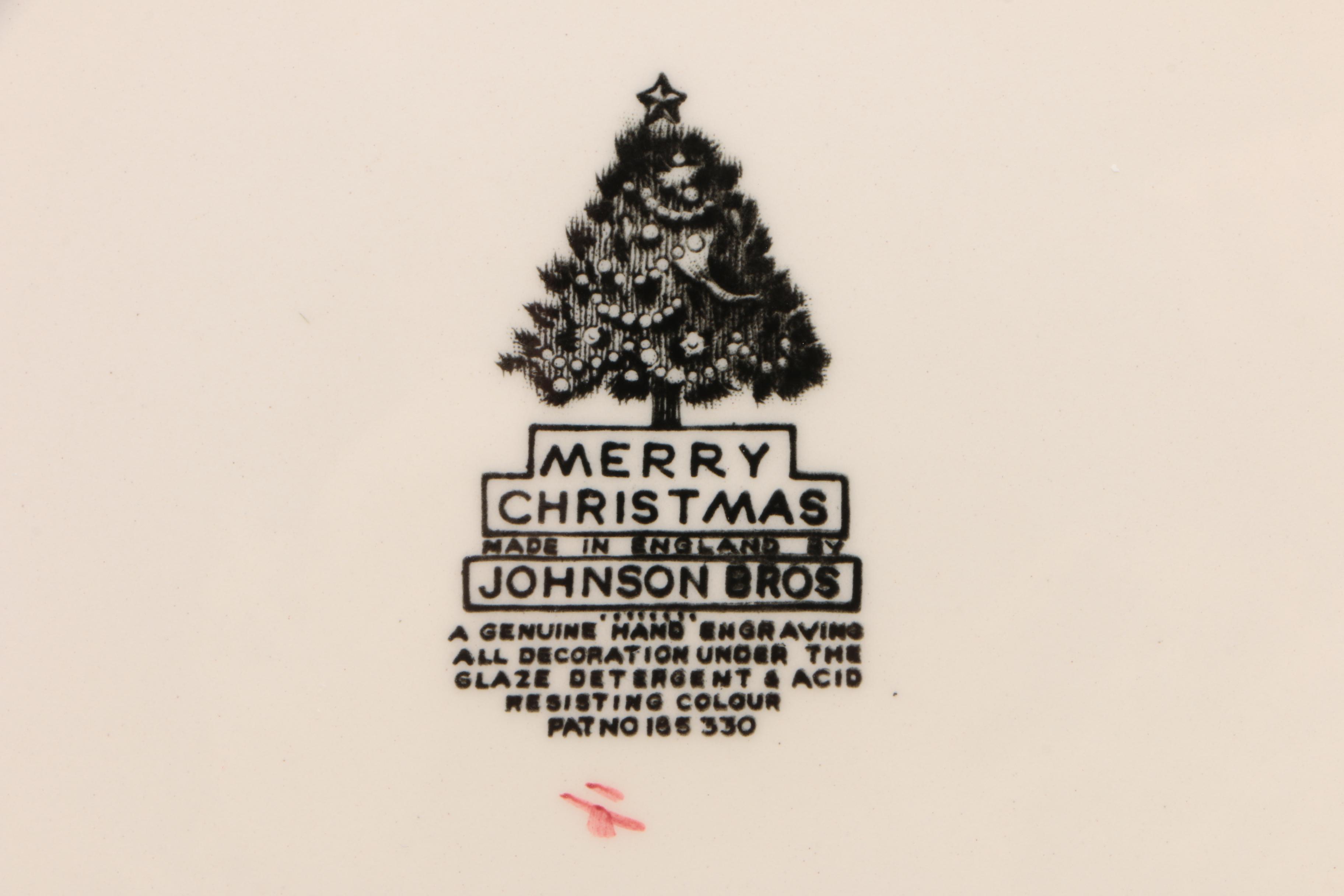 Johnson Brothers "Merry Christmas" Holiday Tableware
