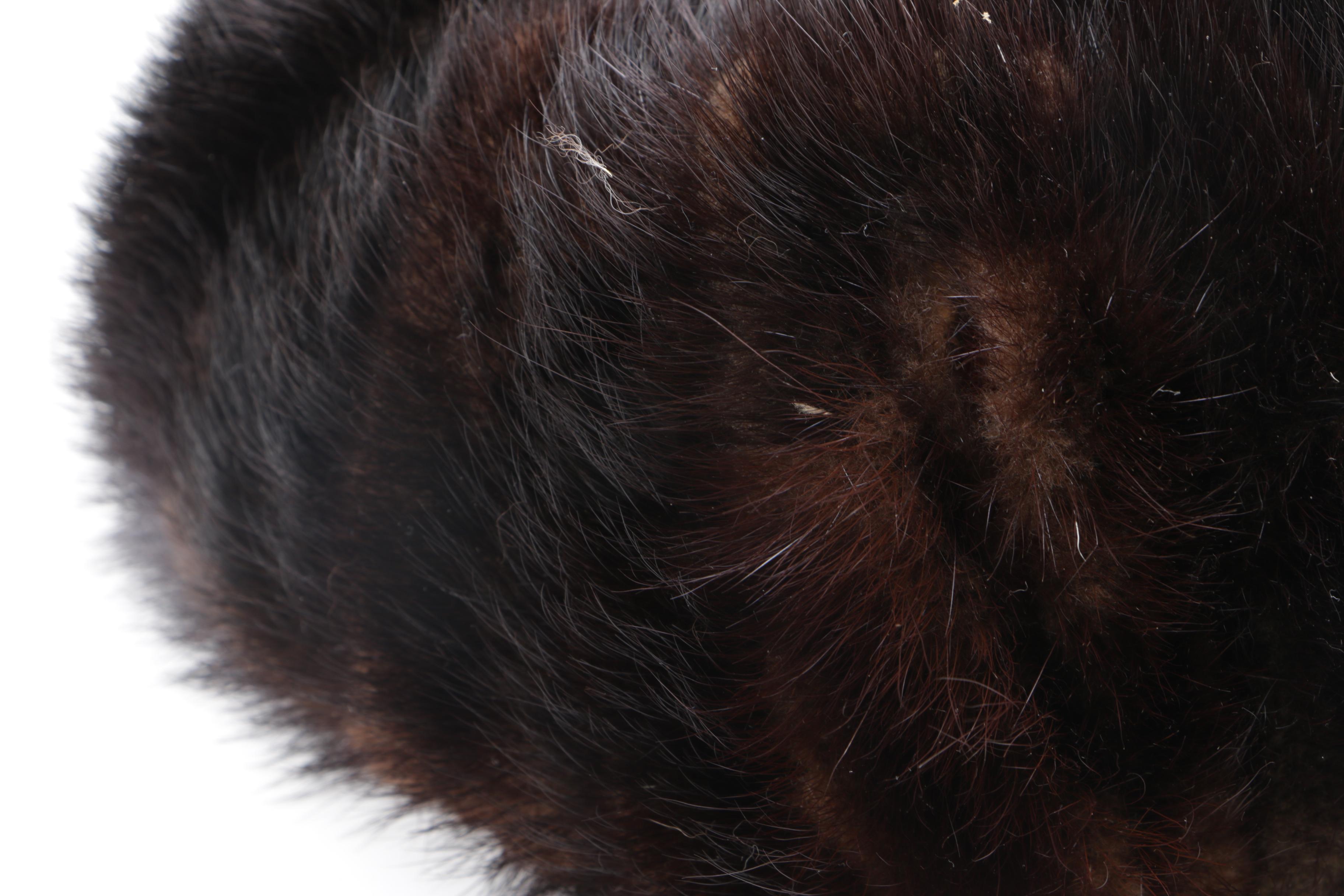 Women's Vintage Betmar Mink Fur Hat