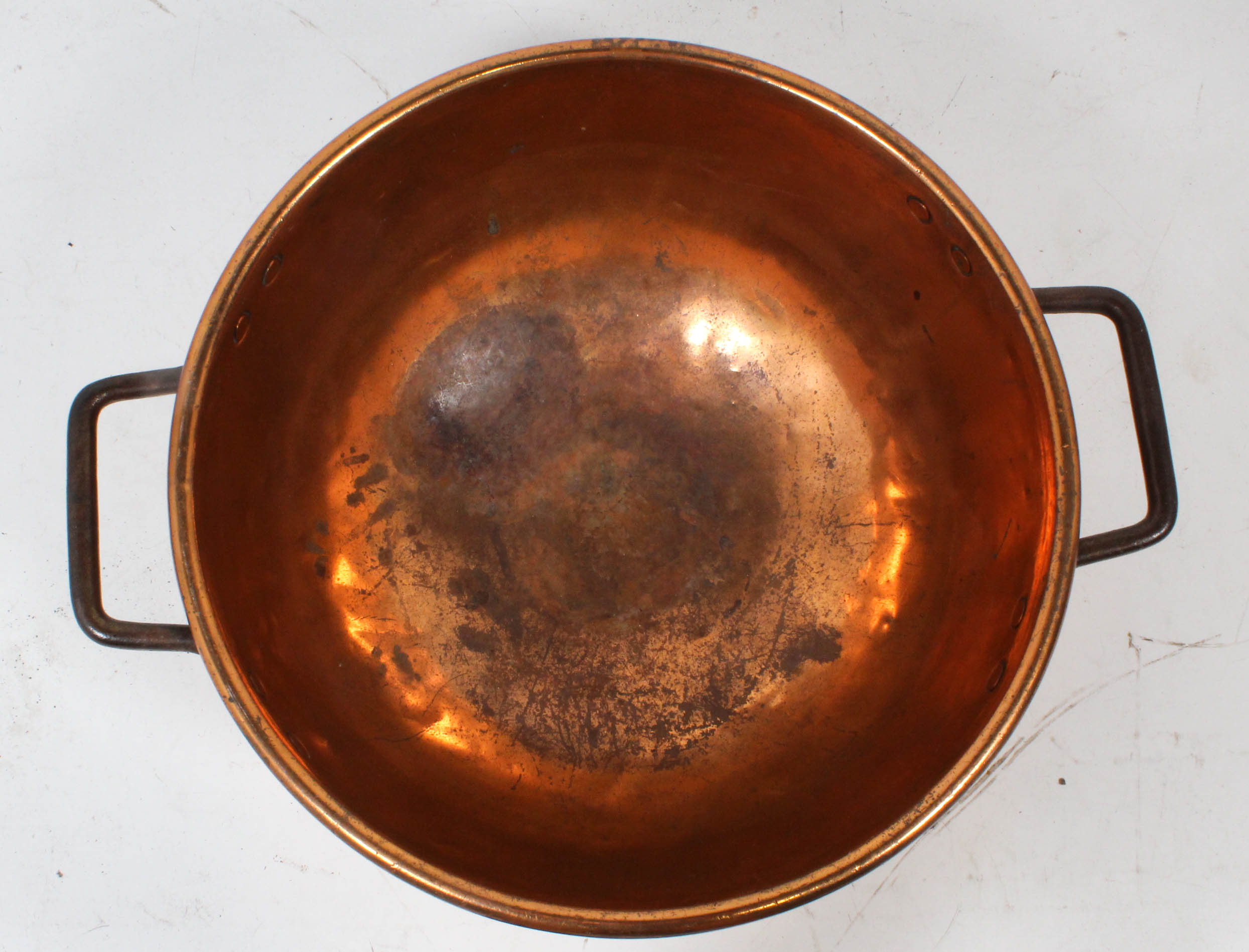 Antique Copper Apple Butter Kettle