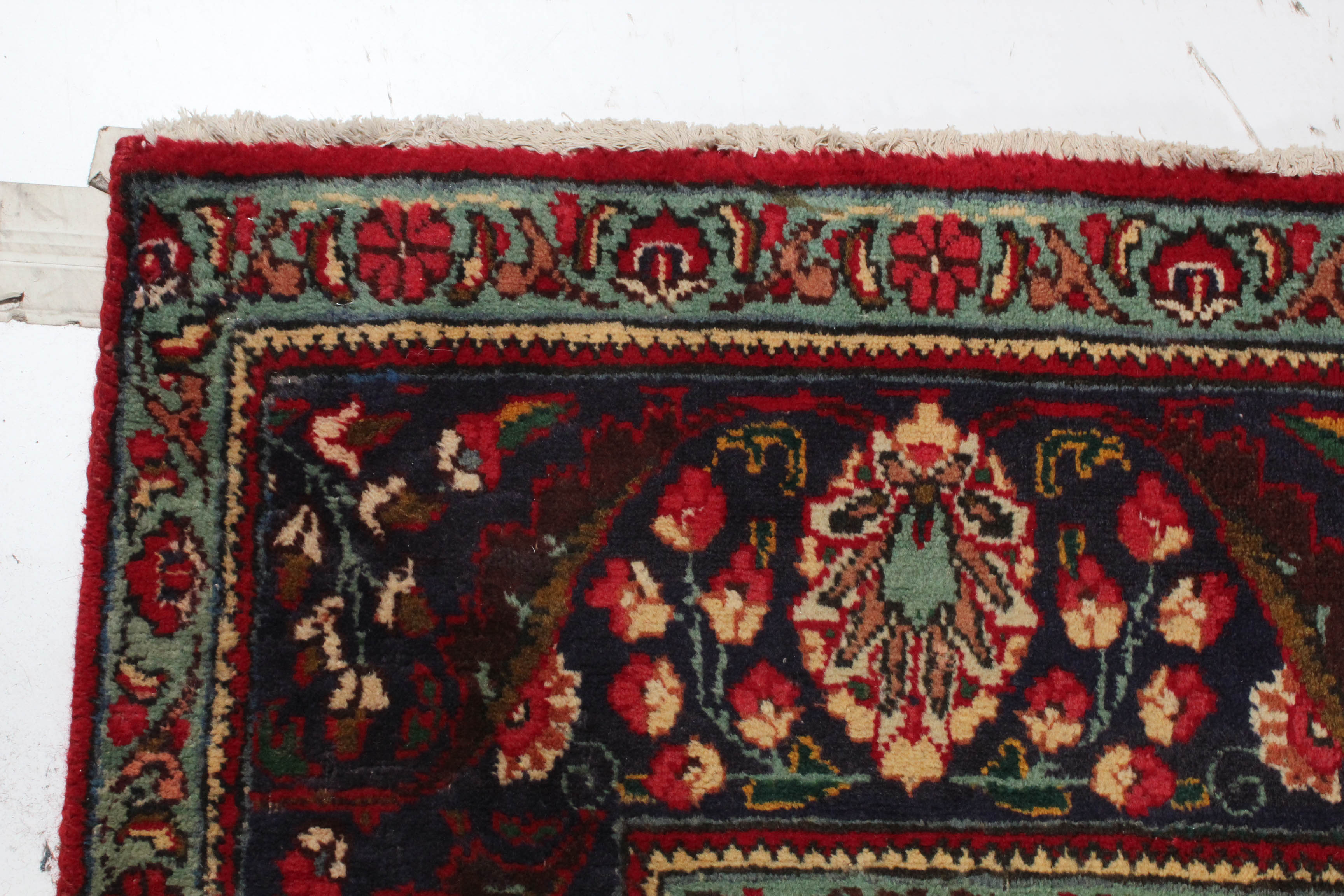 Hand-Knotted Persian Indo-Persian Tabatabai Tabriz Room Sized Rug