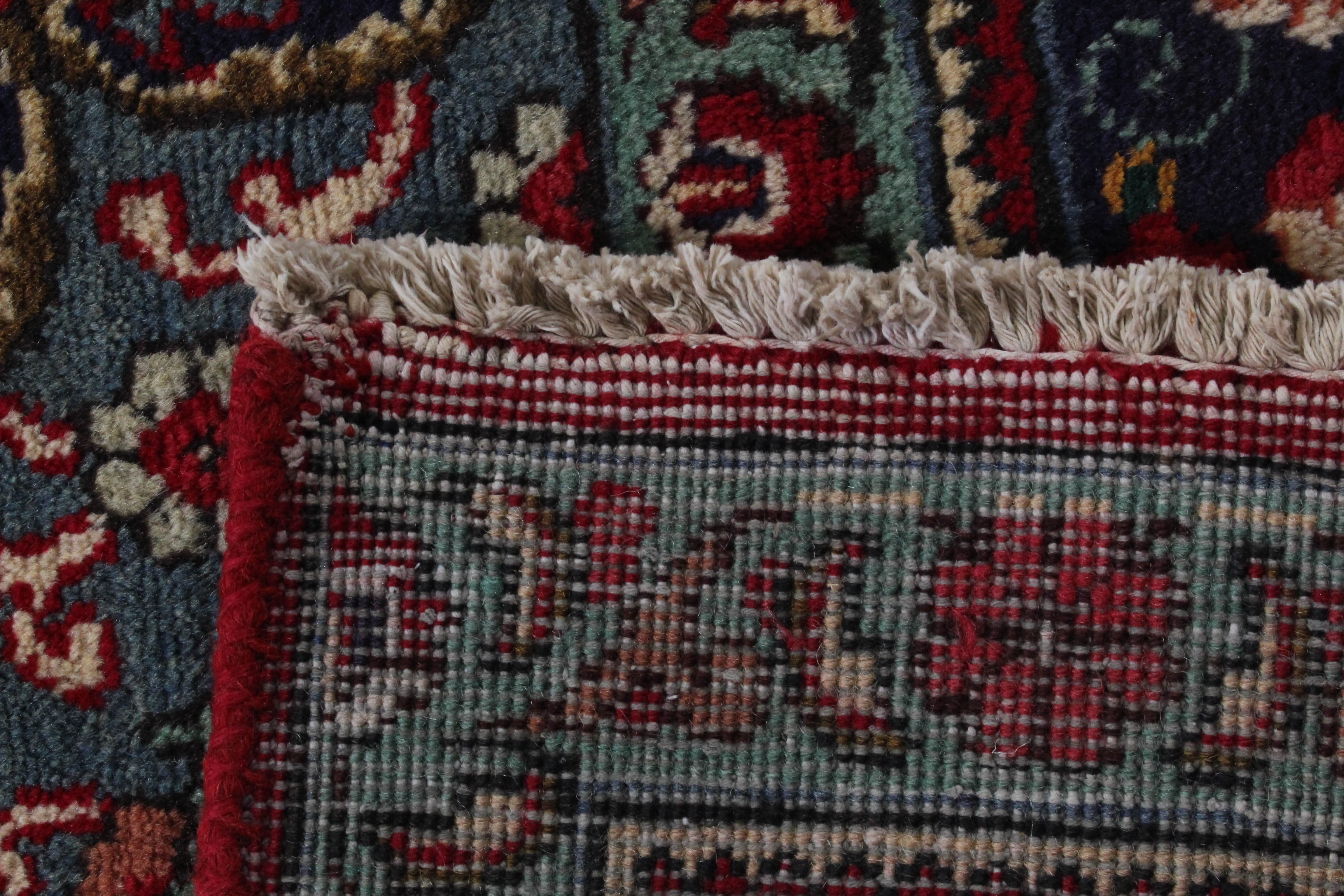 Hand-Knotted Persian Indo-Persian Tabatabai Tabriz Room Sized Rug