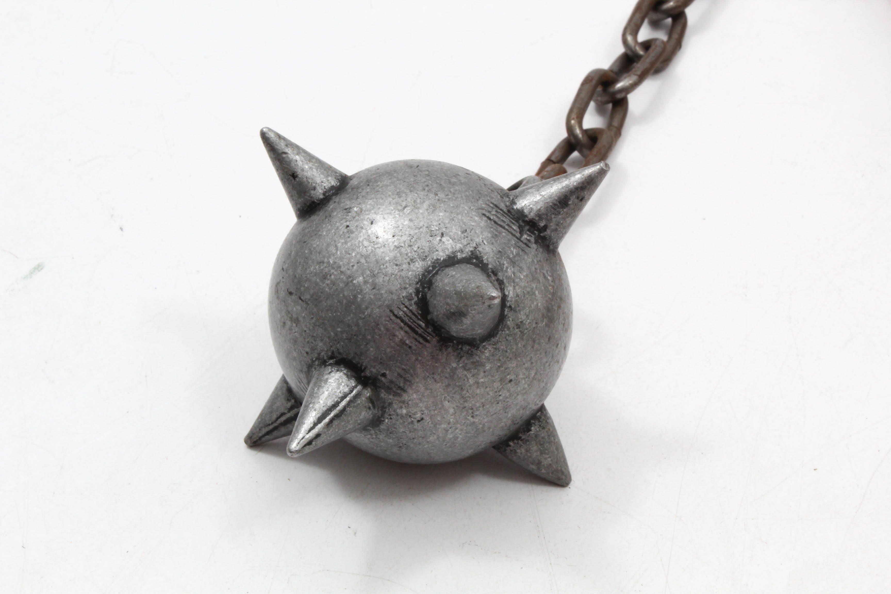 Vintage Flail Mace with Chain