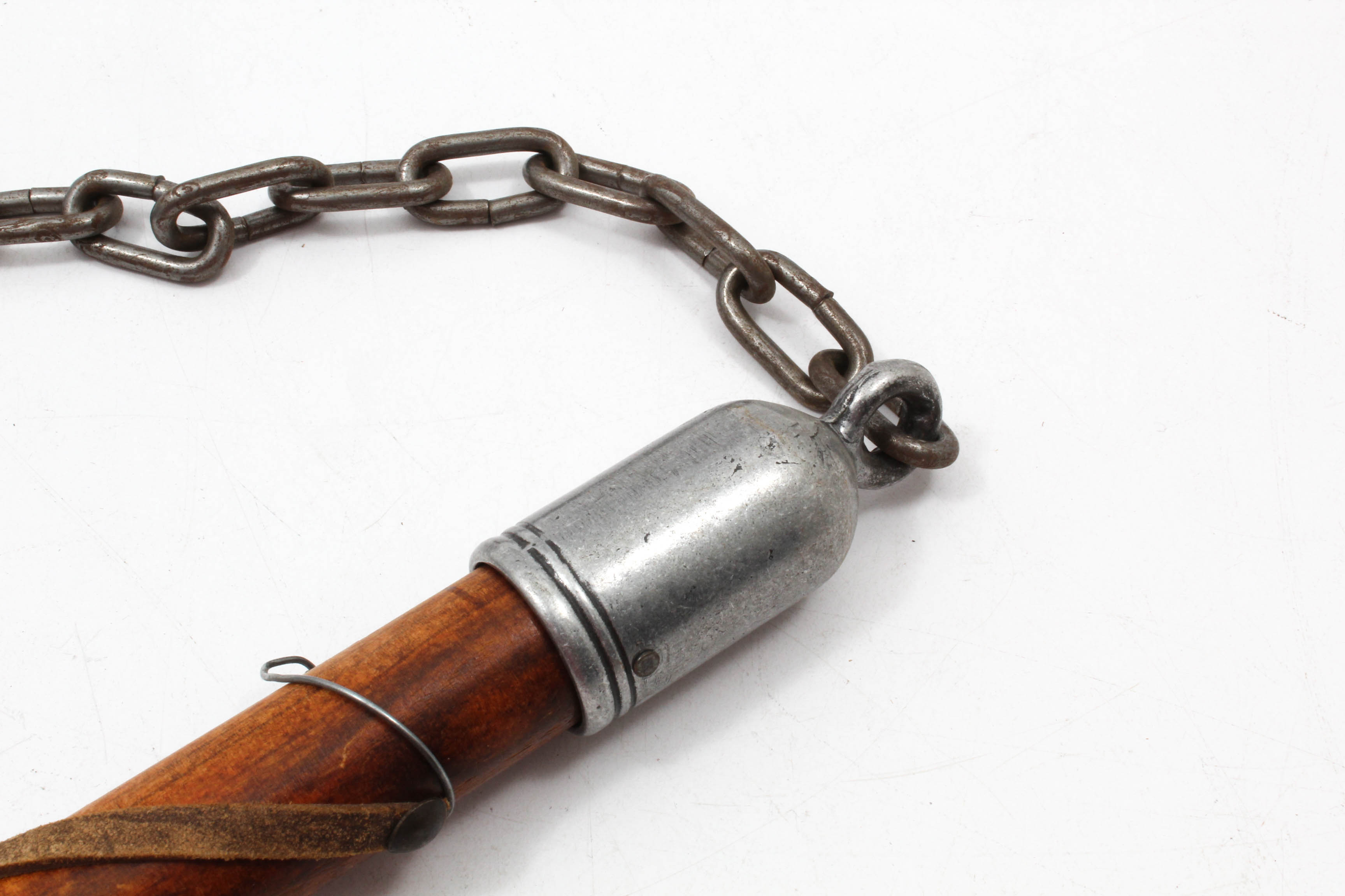 Vintage Flail Mace with Chain