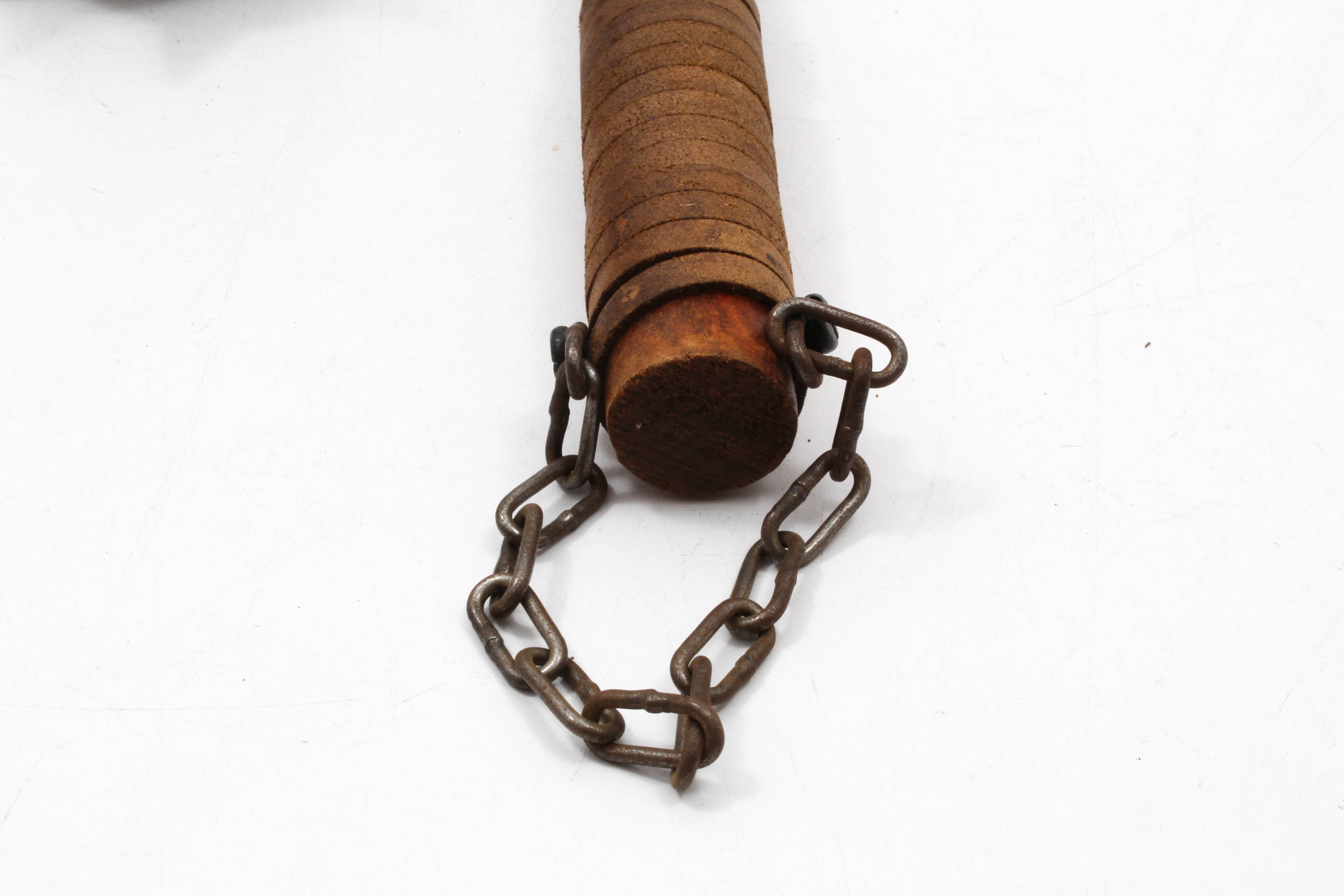 Vintage Flail Mace with Chain