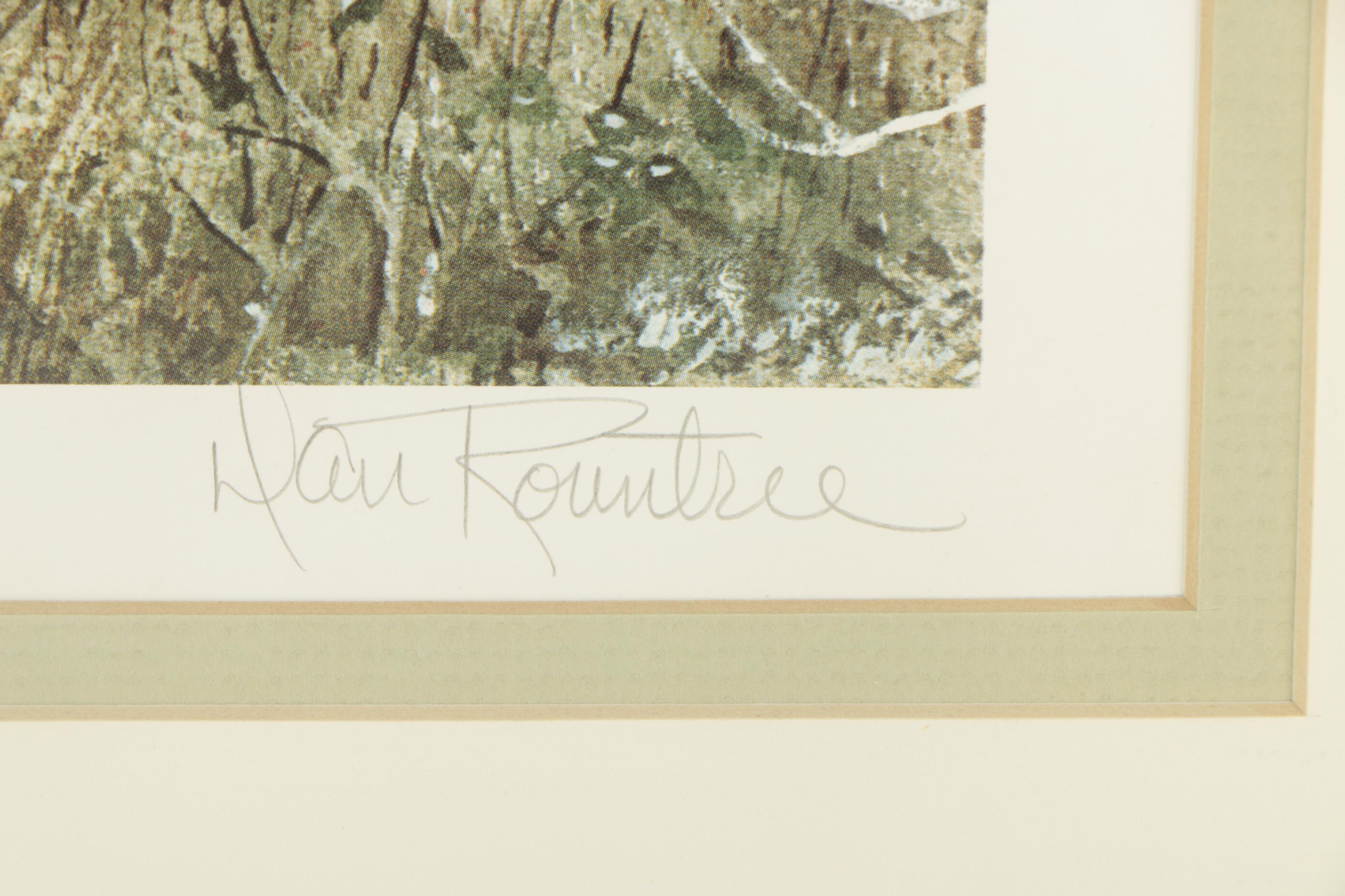 Dan Rountree Limited Edition Offset Lithograph "Shirley Bridge"