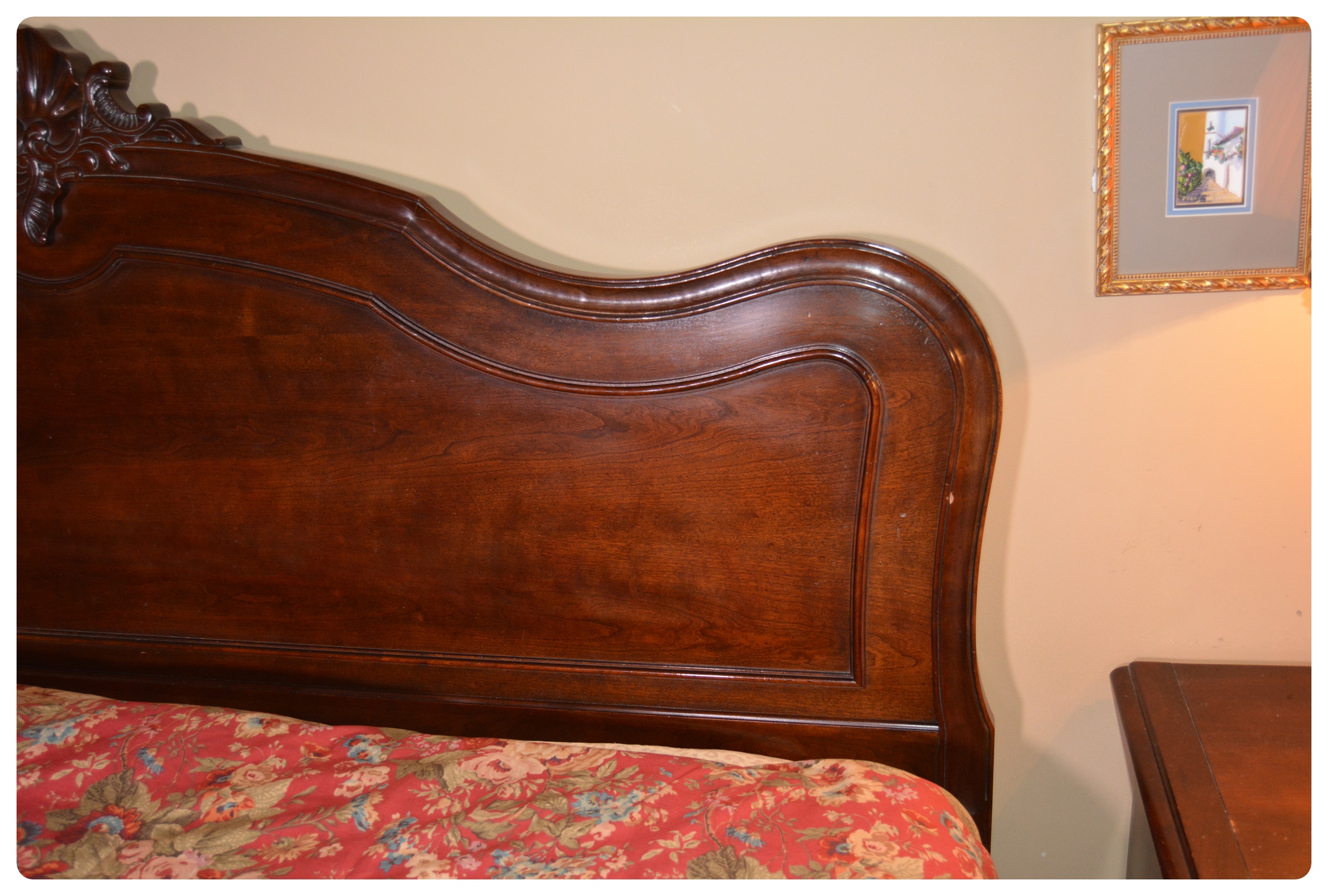 King Mahogany Headboard by Century Furniture