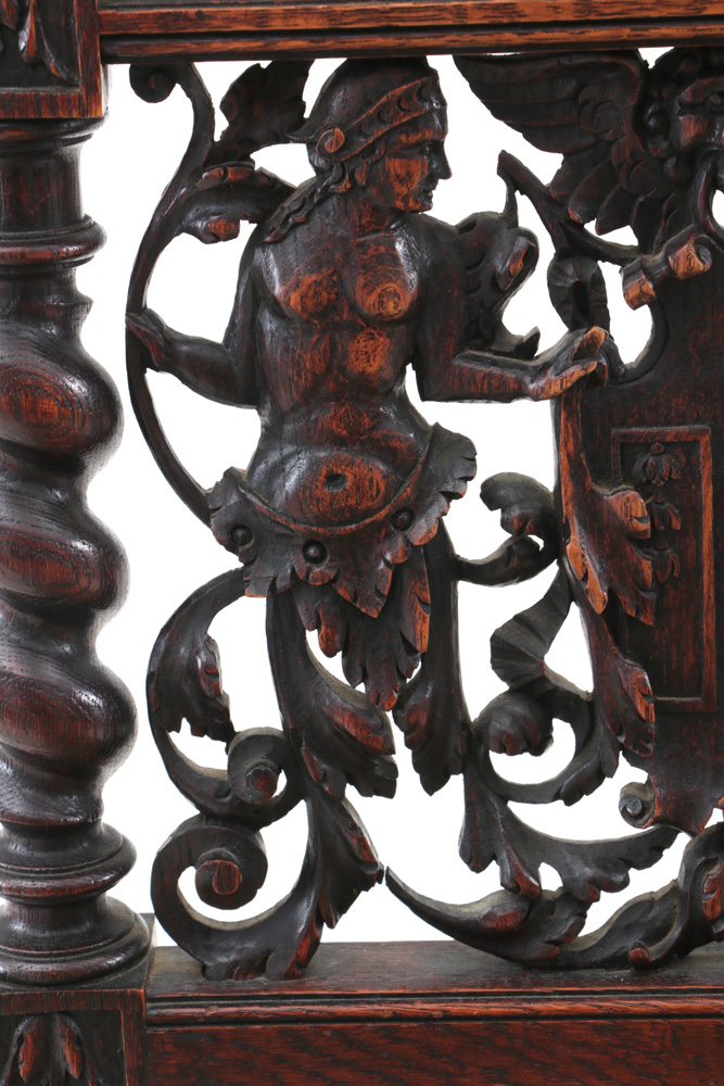 Carved Italian Renaissance Style Chair