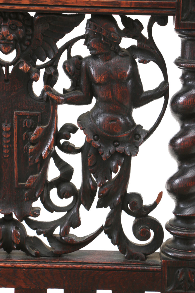 Carved Italian Renaissance Style Chair