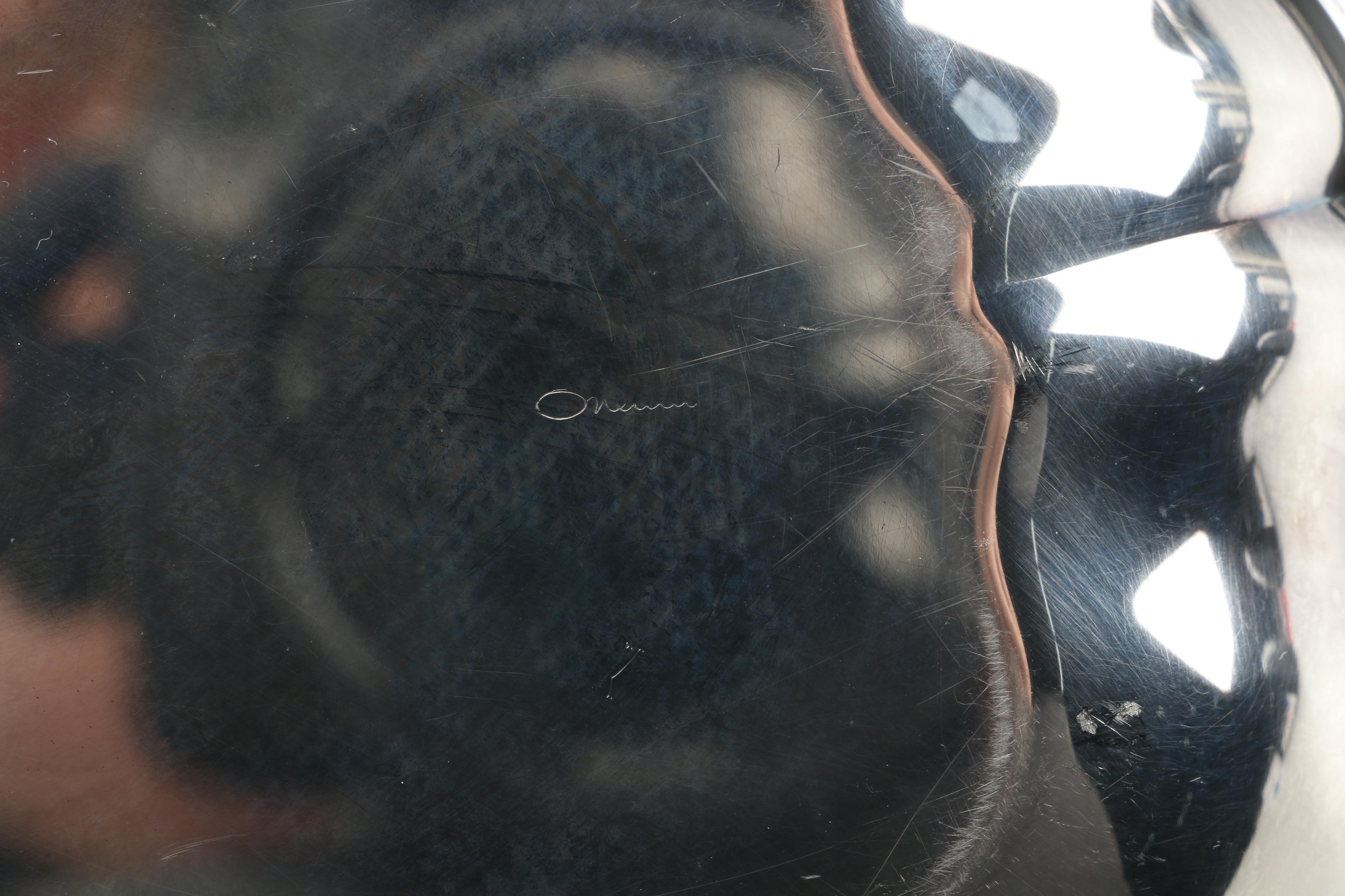 Reed & Barton "Embassy" Enameled Bread Tray with Other Silver Plate Serveware