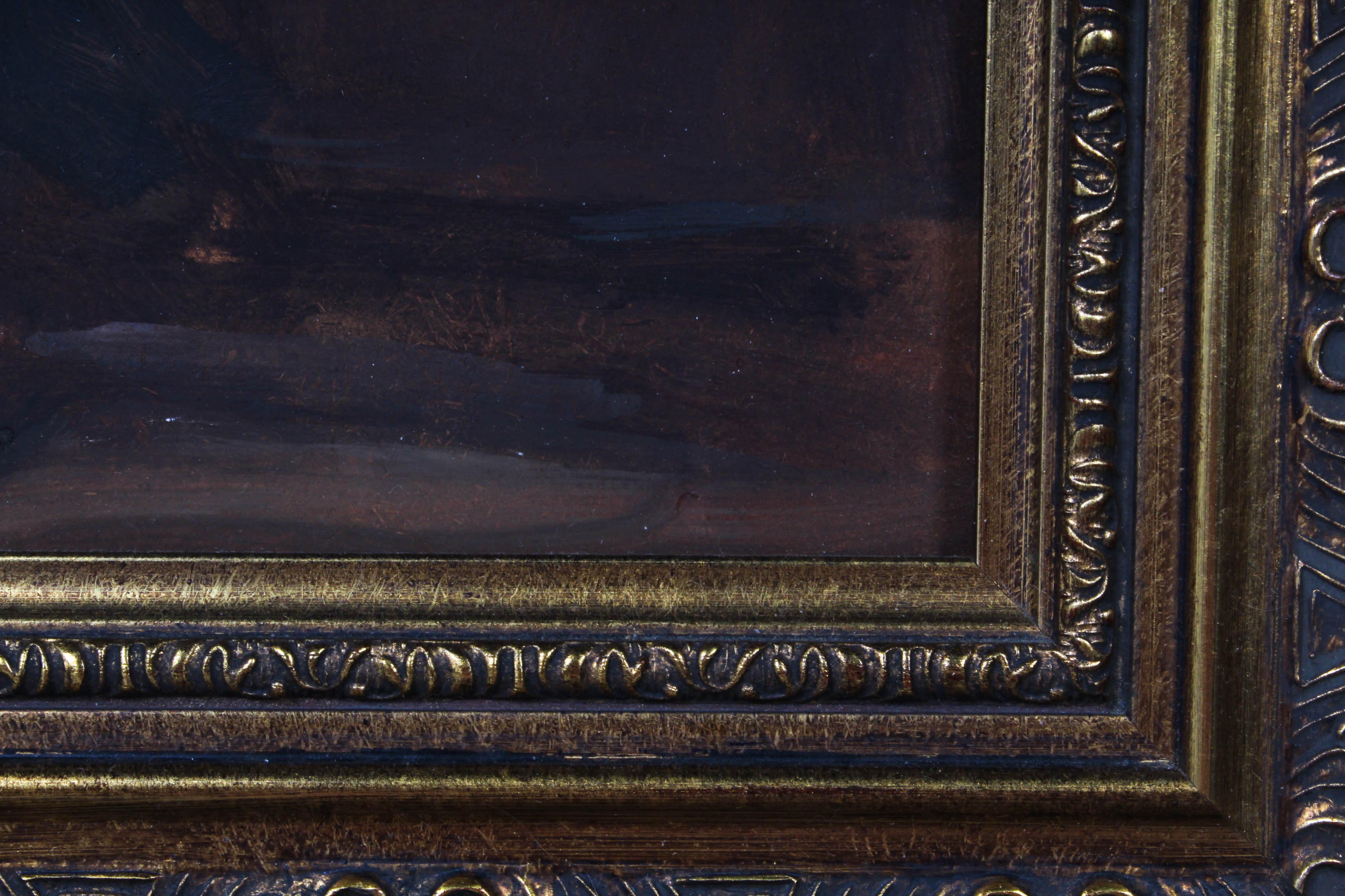 Marcus Signed 1995 Impressionist Acrylic Painting on Board