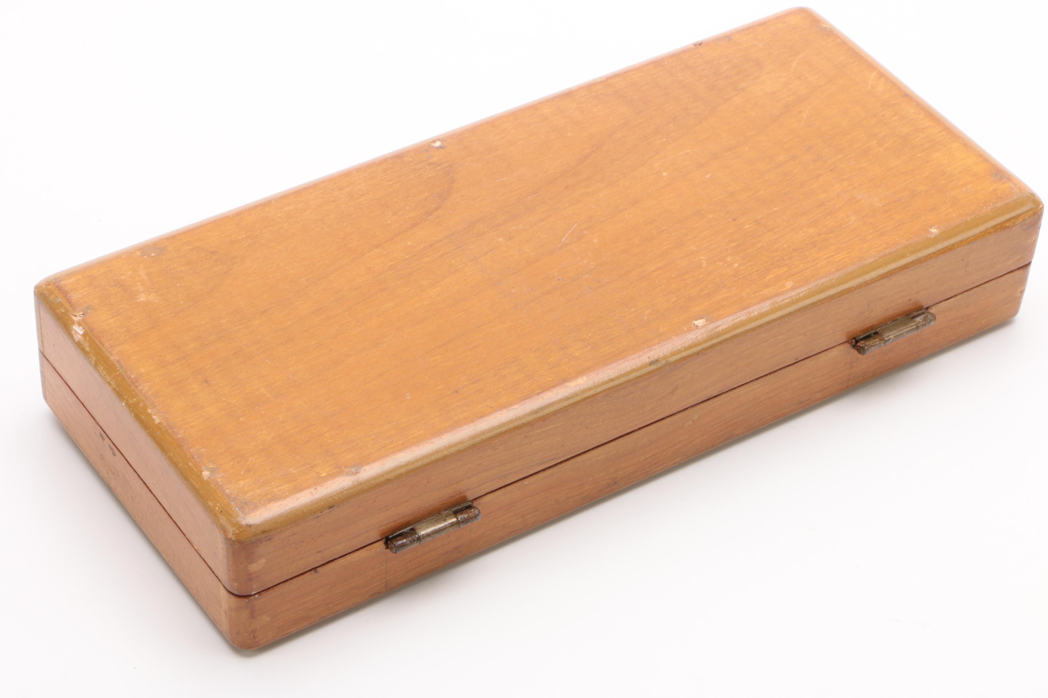 Amfarco "Star of Siam" Sterling Inlaid Nickel Bronze Alloy Serving Utensil Set