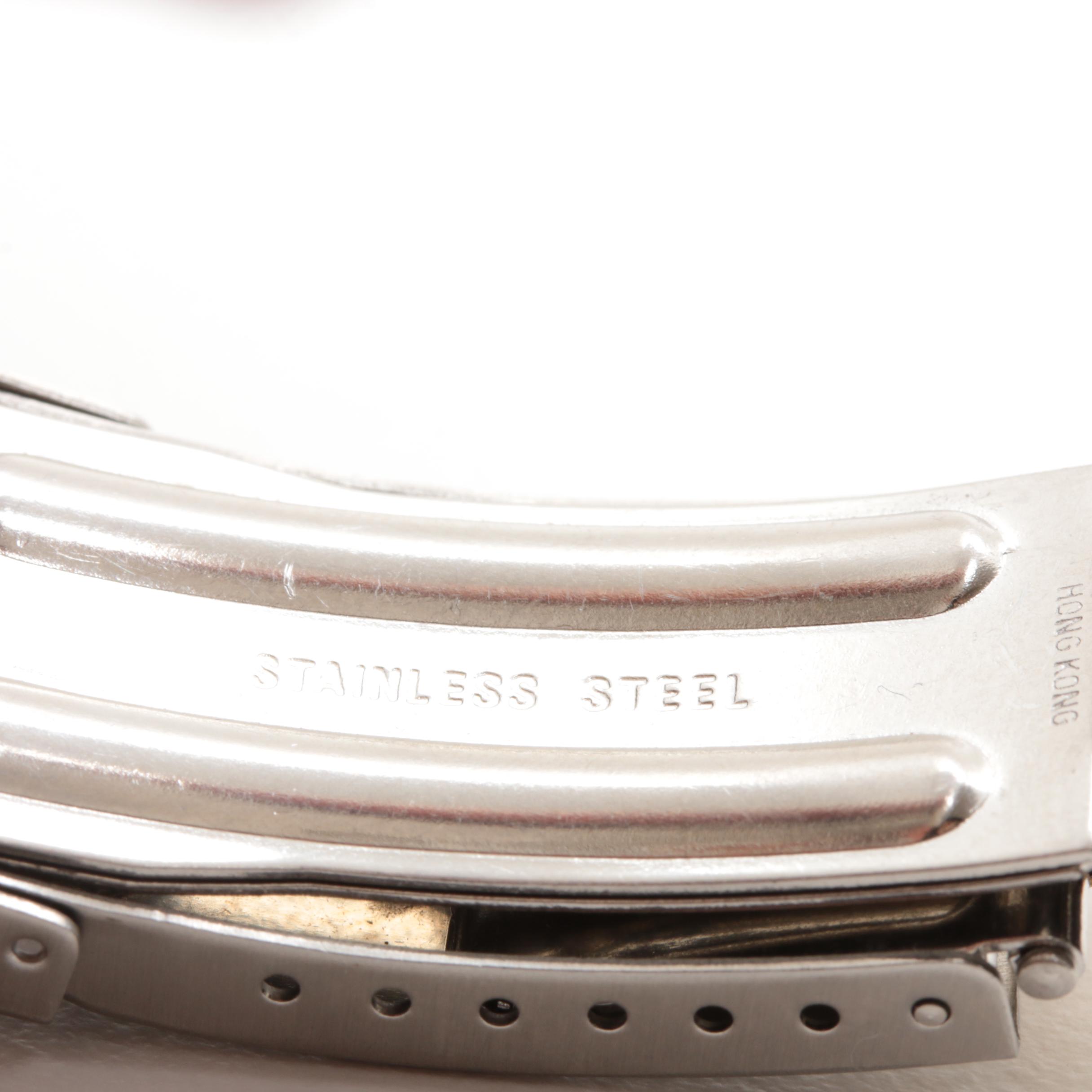 Pusser's Rum Stainless Steel Nautical Flag Watch