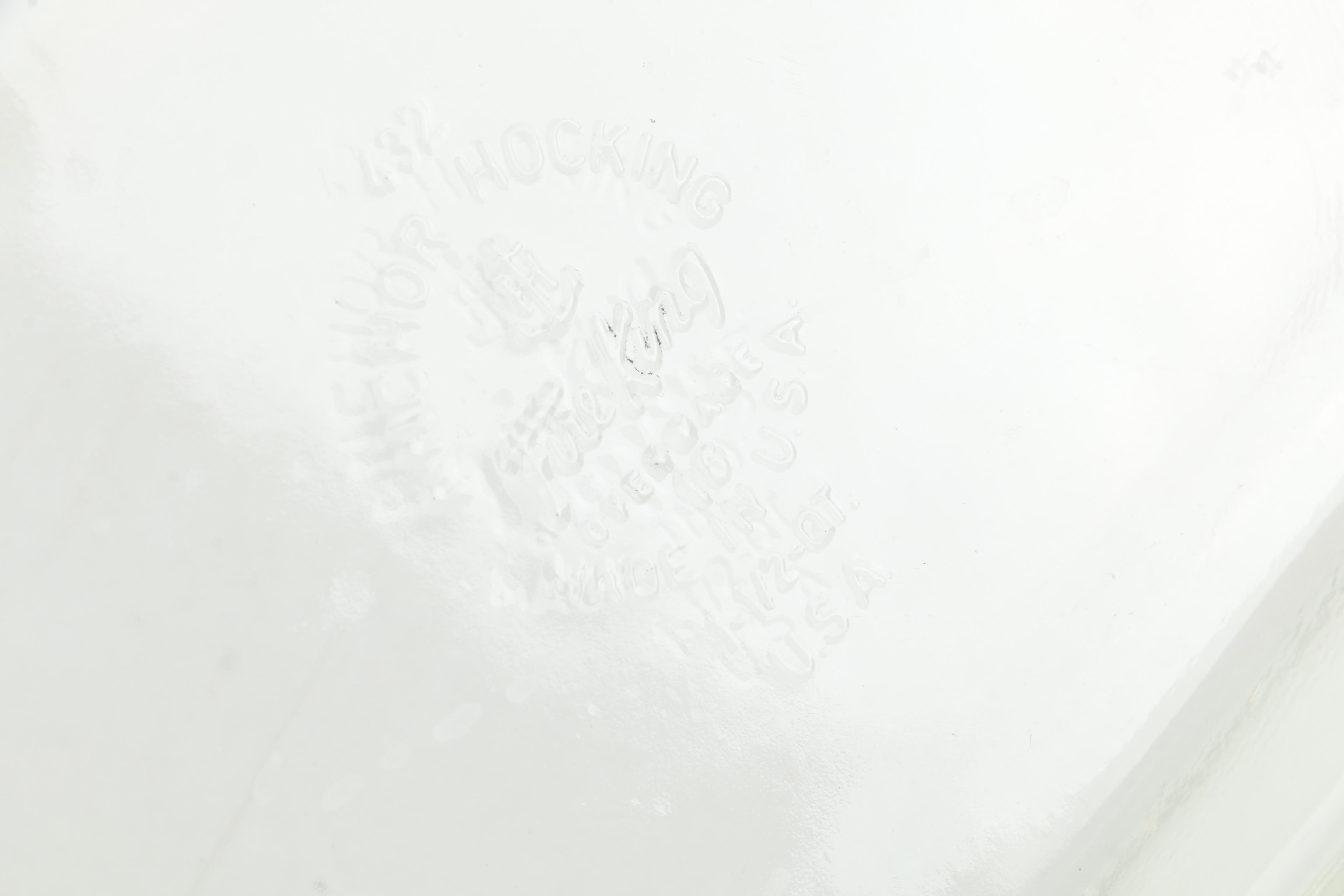 Vintage Fire-King Green Enameled Chafing Dish with Glass Insert