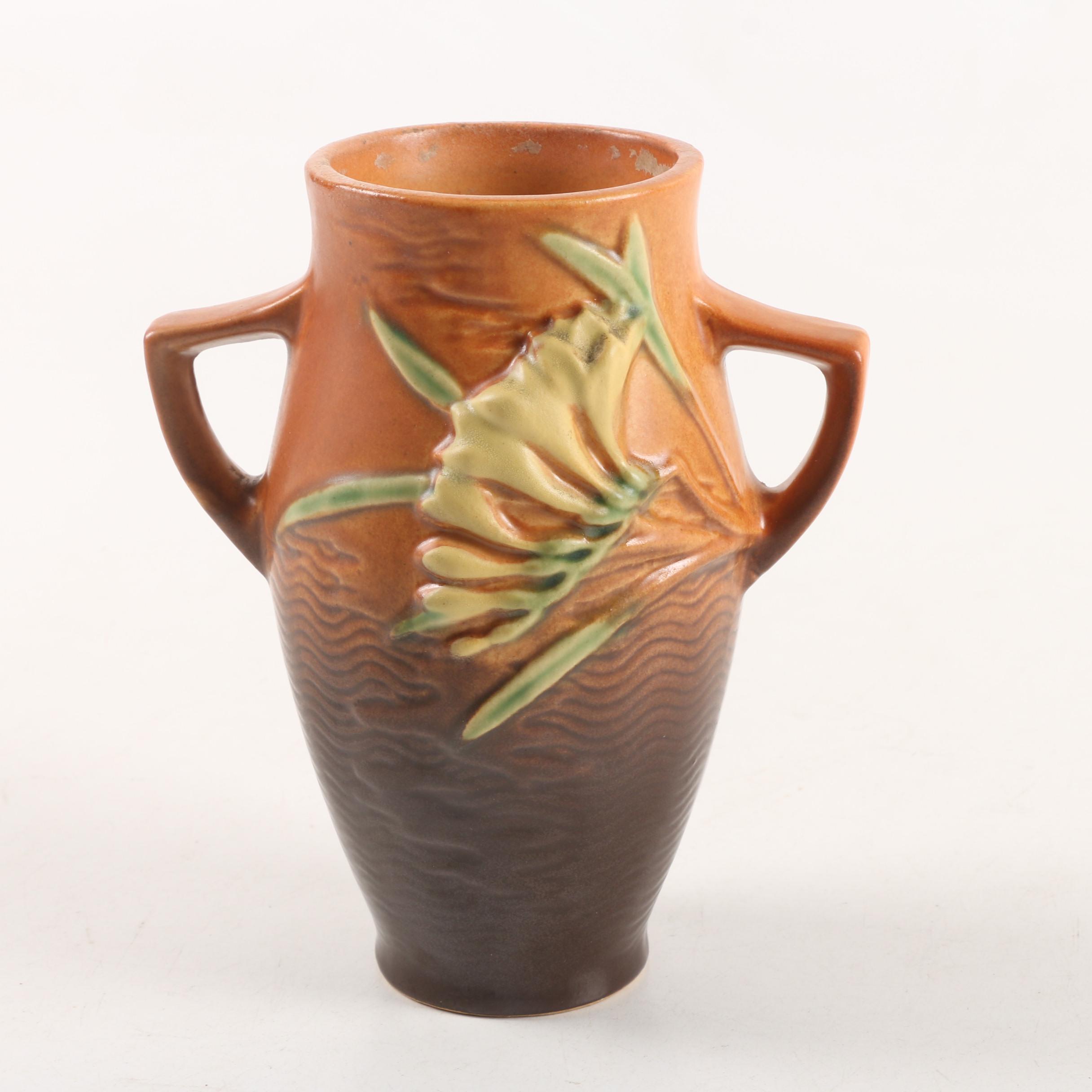 Roseville "Freesia" Vase