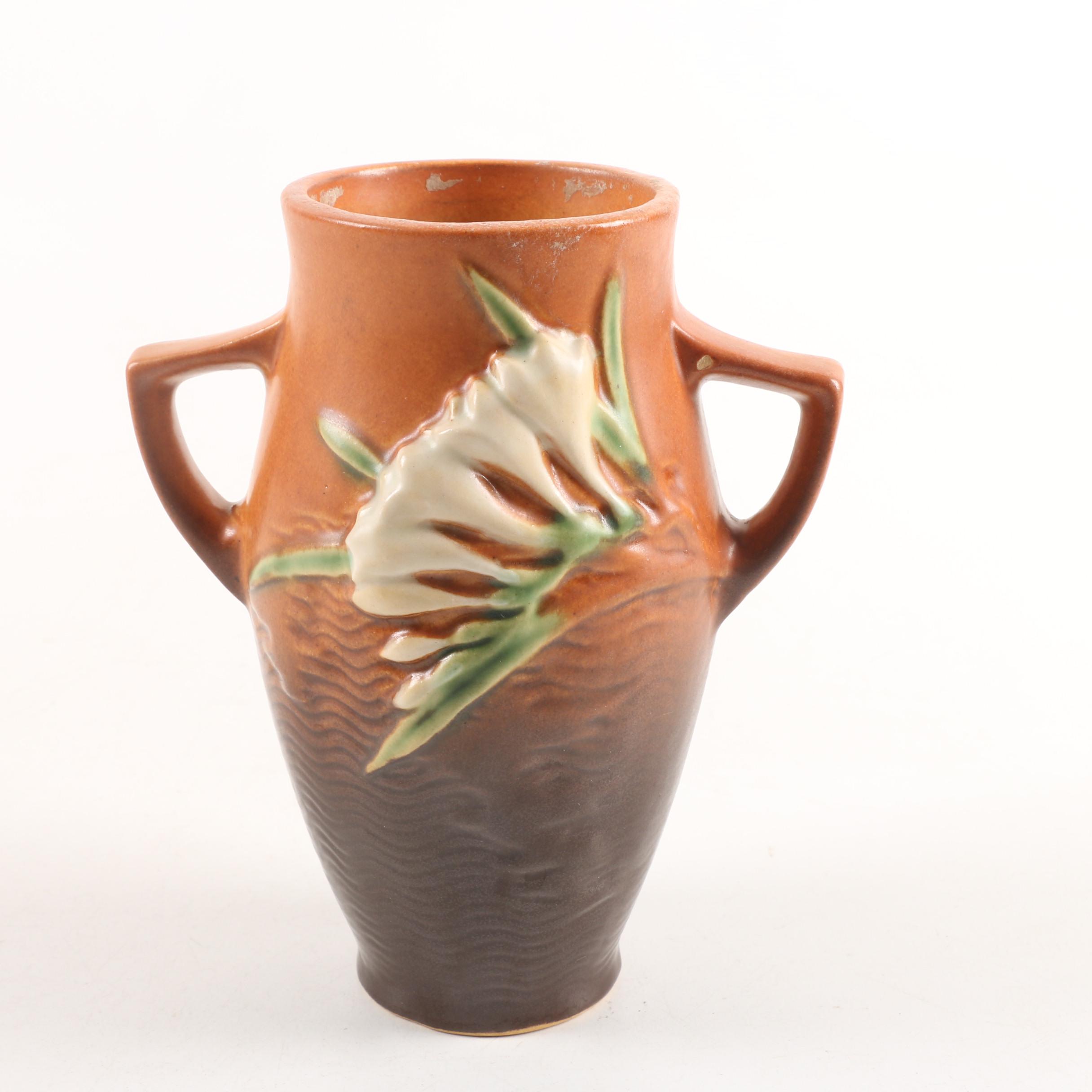 Roseville "Freesia" Vase