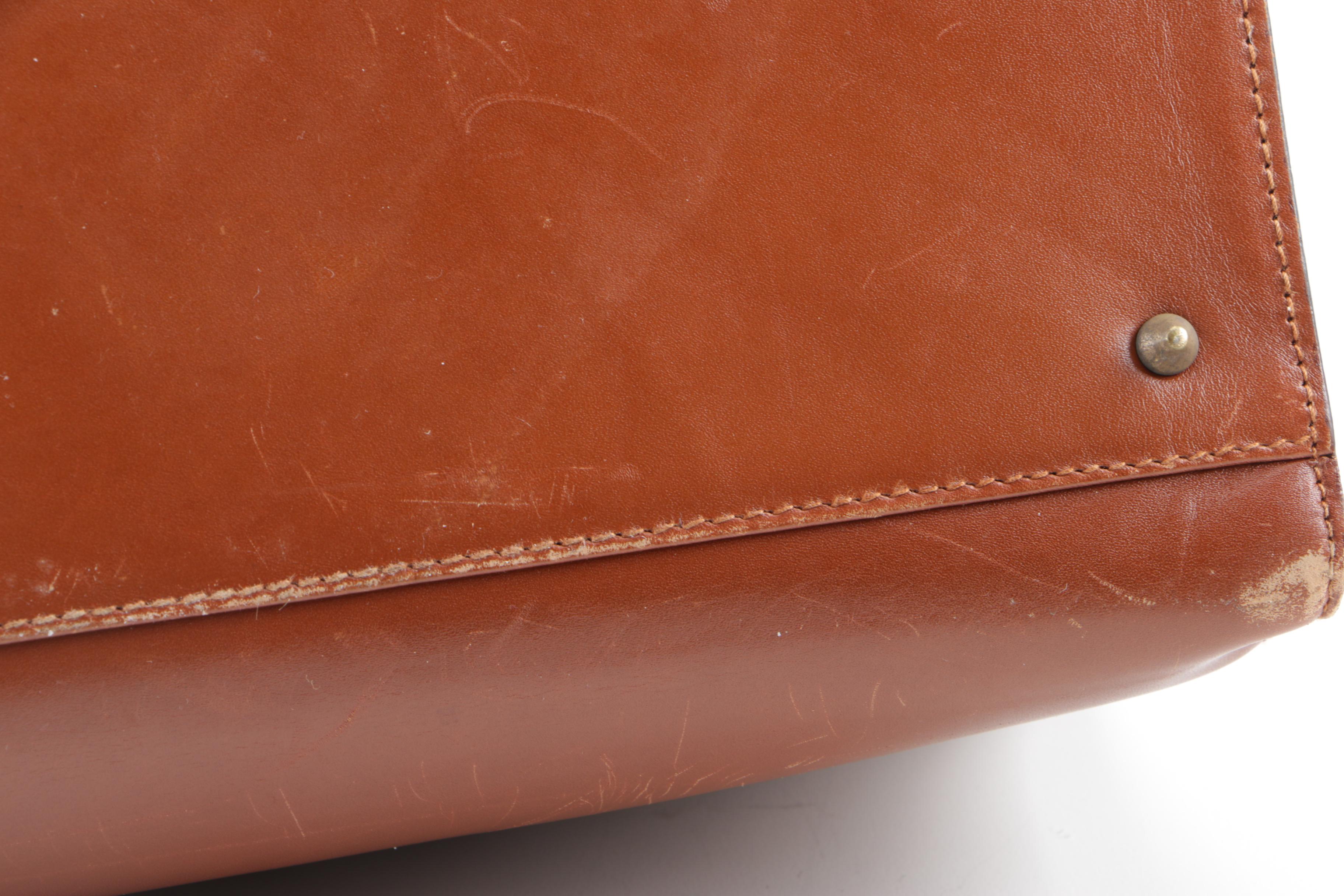 Vintage Ralph Lauren Brown Leather Doctor's Bag