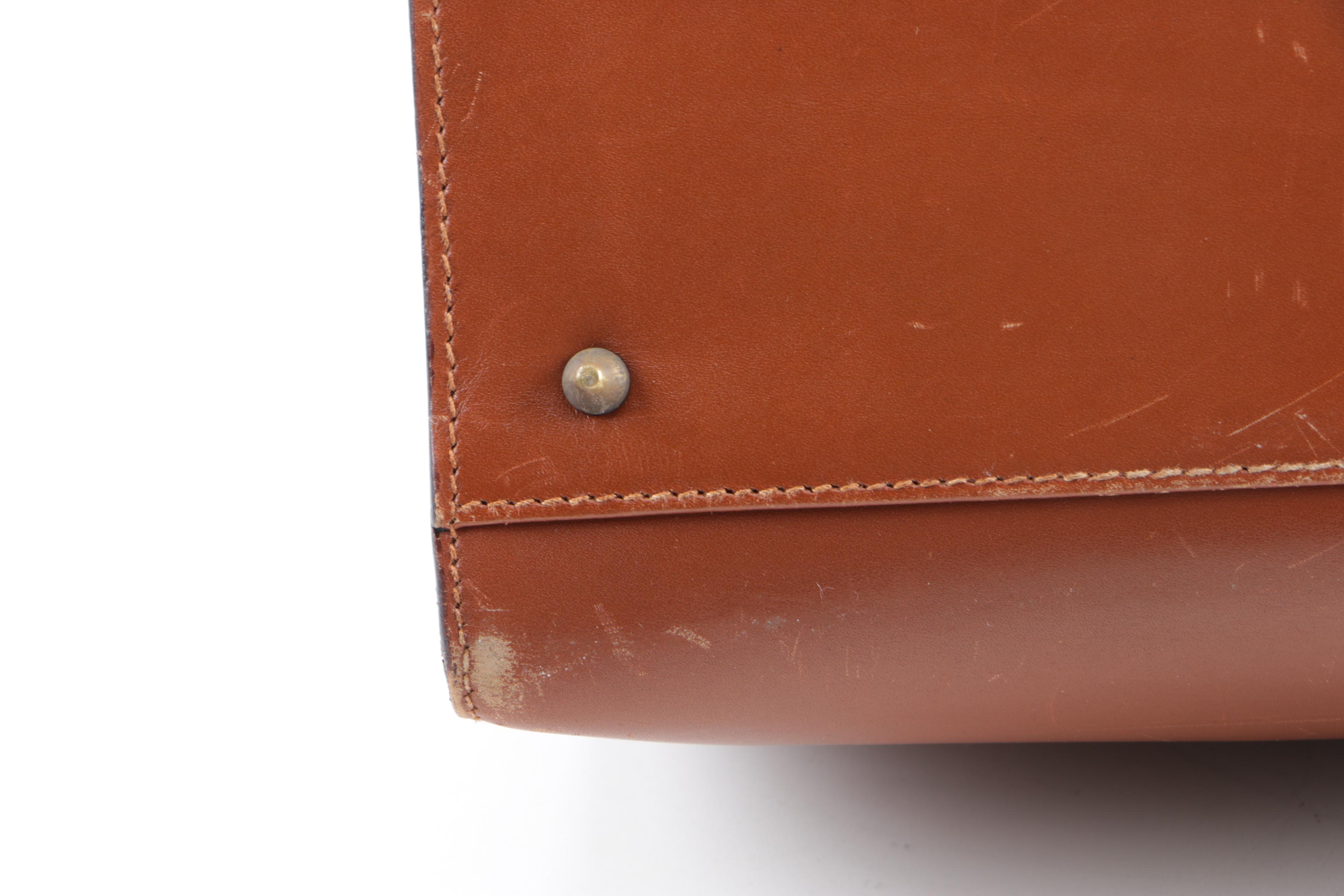 Vintage Ralph Lauren Brown Leather Doctor's Bag