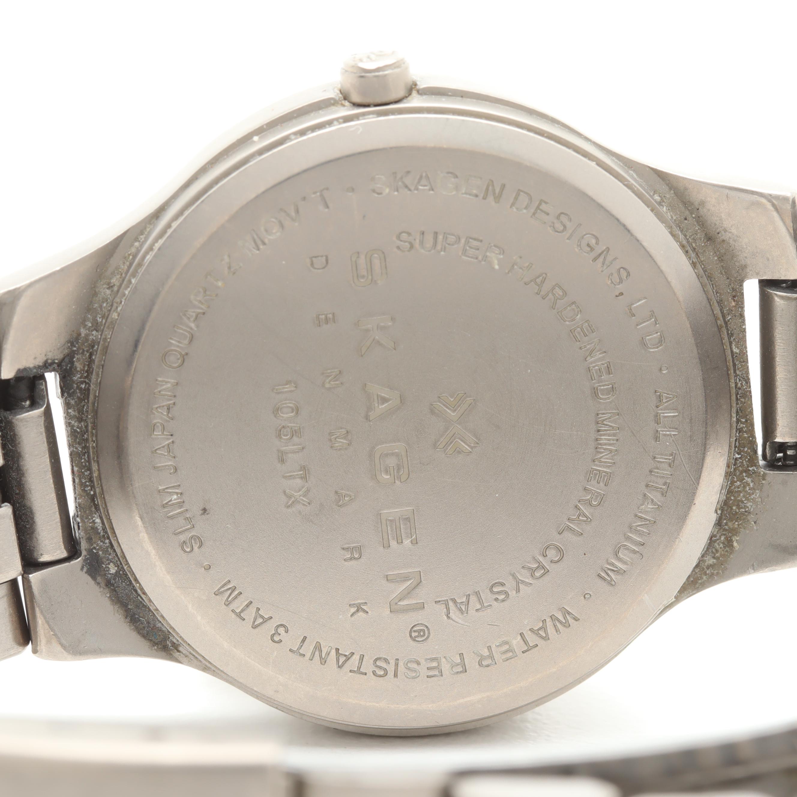 Skagen Titanium Grey Dial Watch