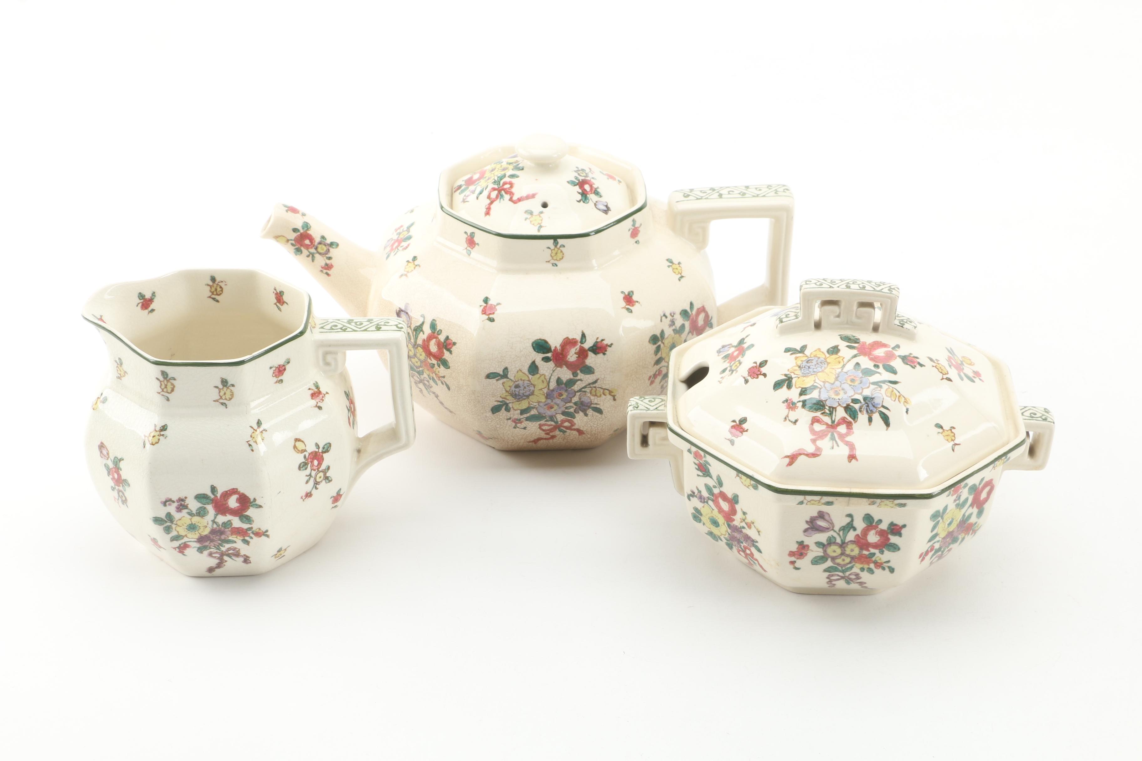 Royal Doulton "Old Leeds Sprays" Earthenware Dinnerware Set