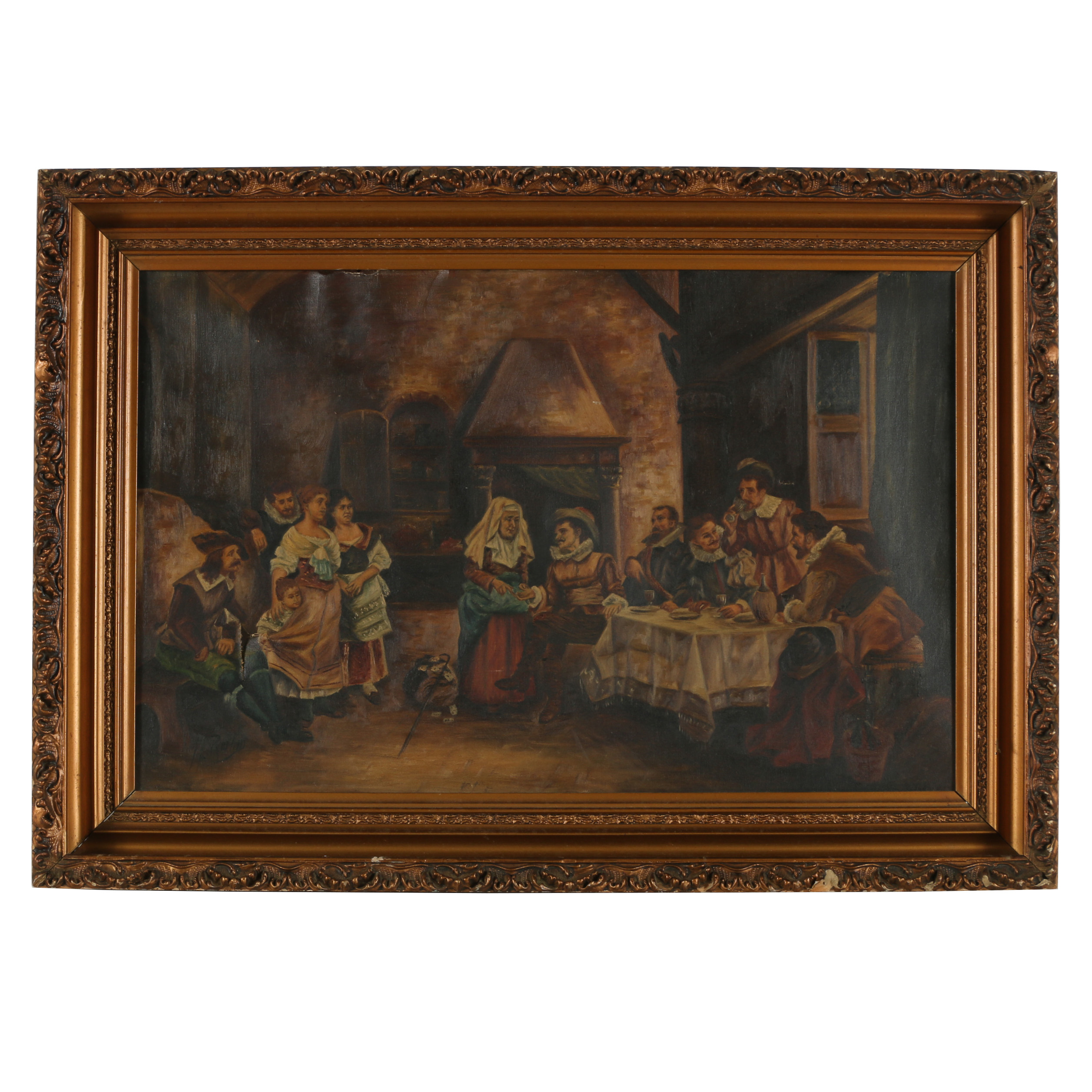 H. Rohm Oil Painting