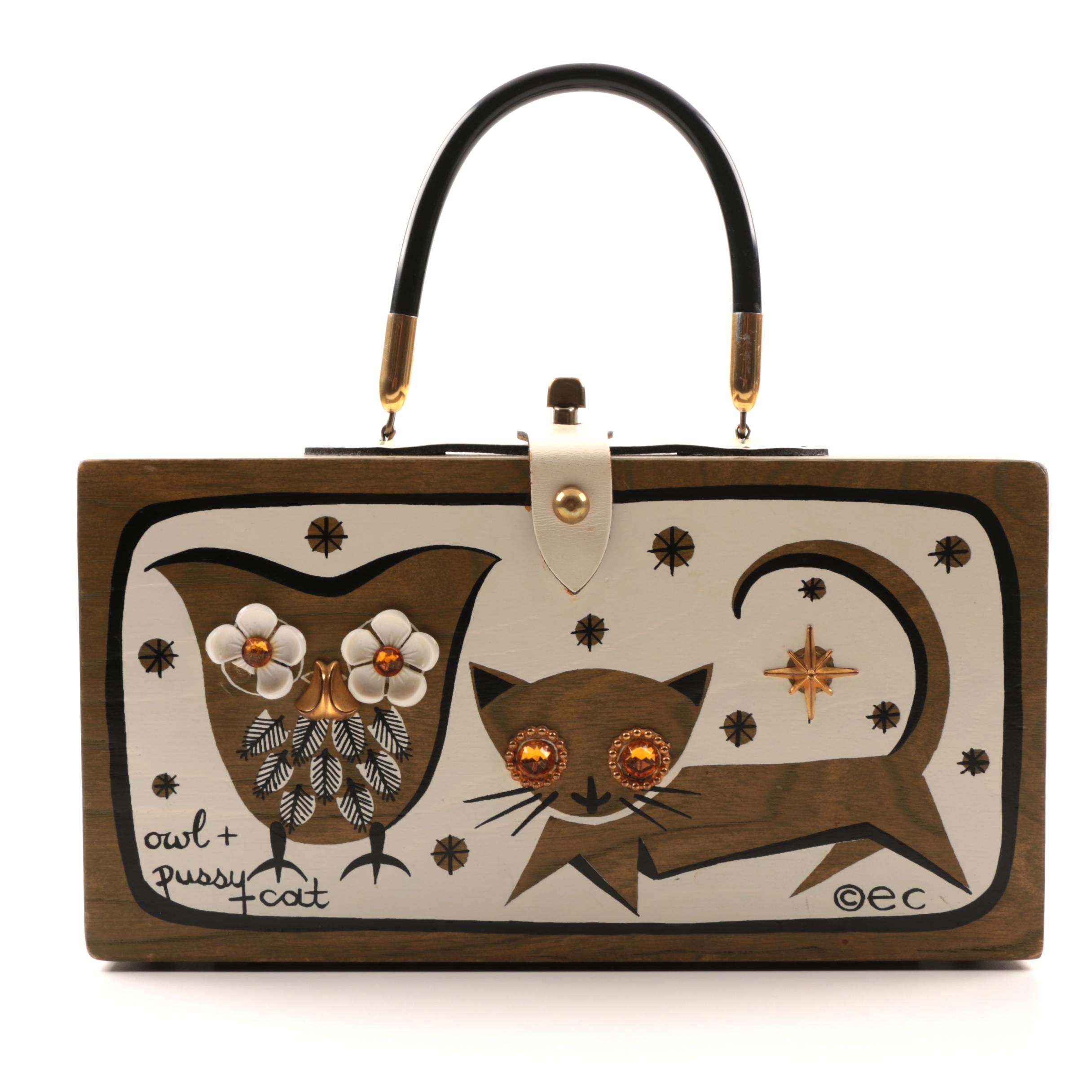 ♕エニッドコリンズ✴︎1960‘s◆Enid Collins✴︎Box bag◆✴︎ ♕エニッドコリンズ✴︎1960's◇Enid Collins✴︎Box bag◇✴︎ ☆Vintage