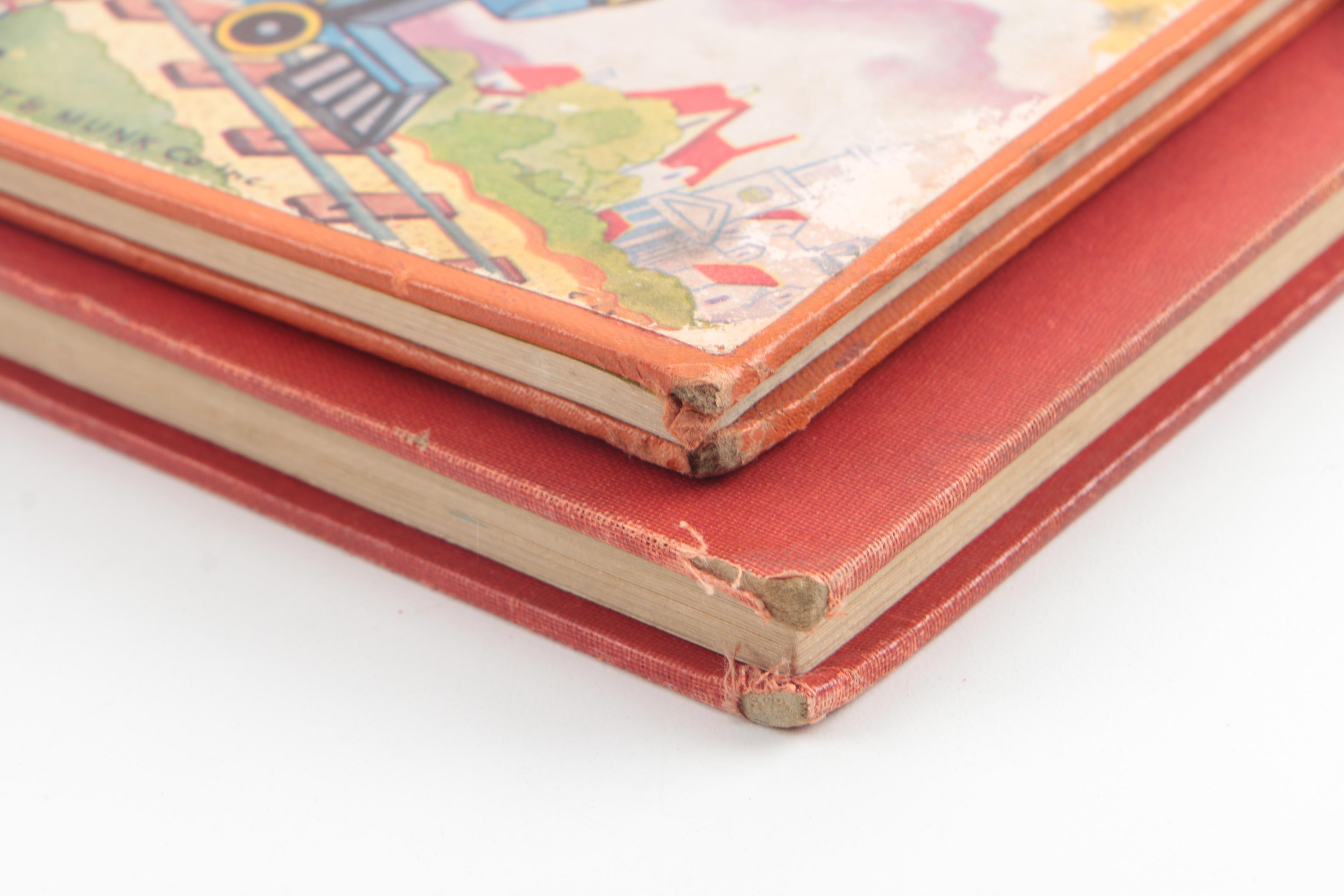 Vintage Brio Dime Bank with Children's Books