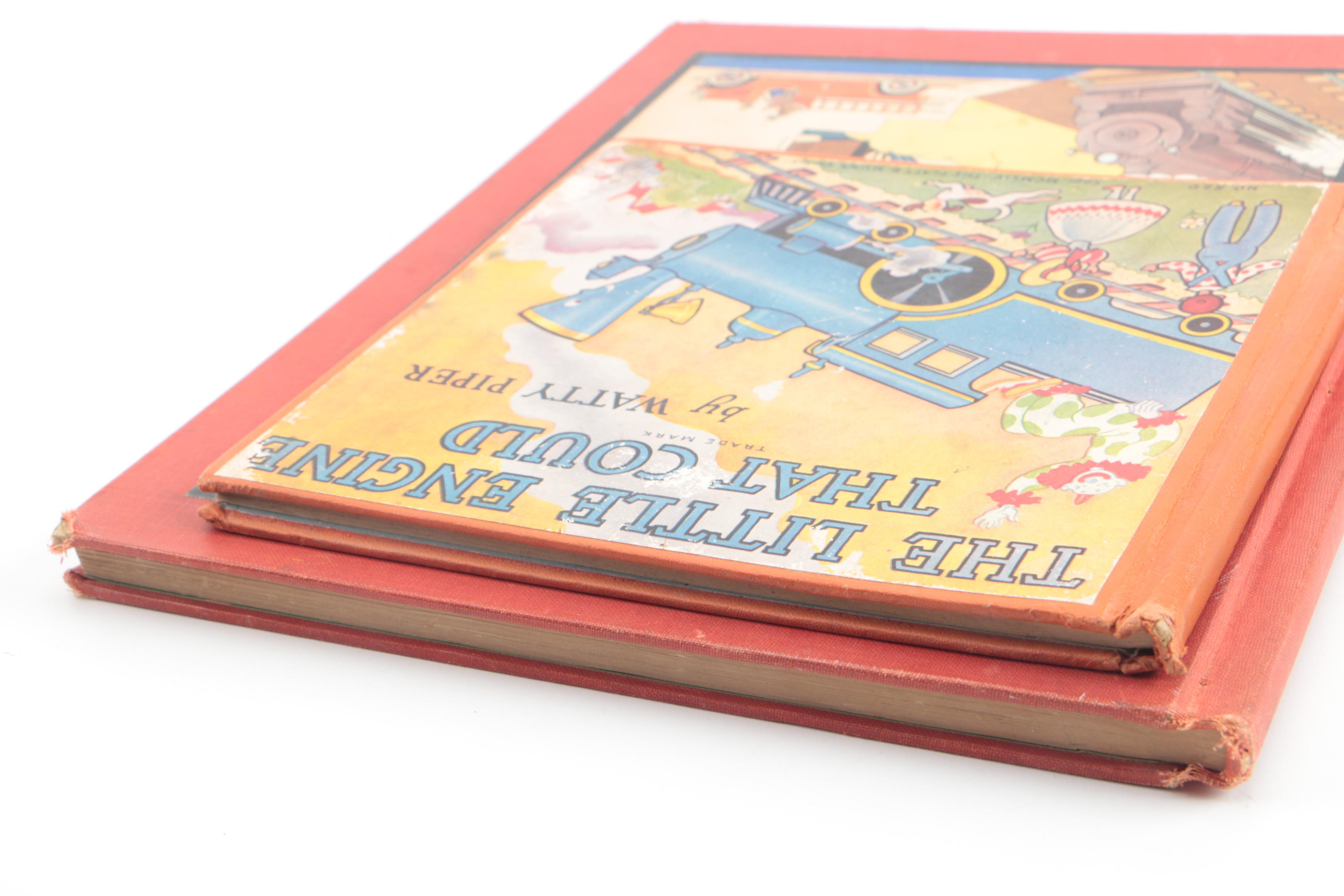 Vintage Brio Dime Bank with Children's Books