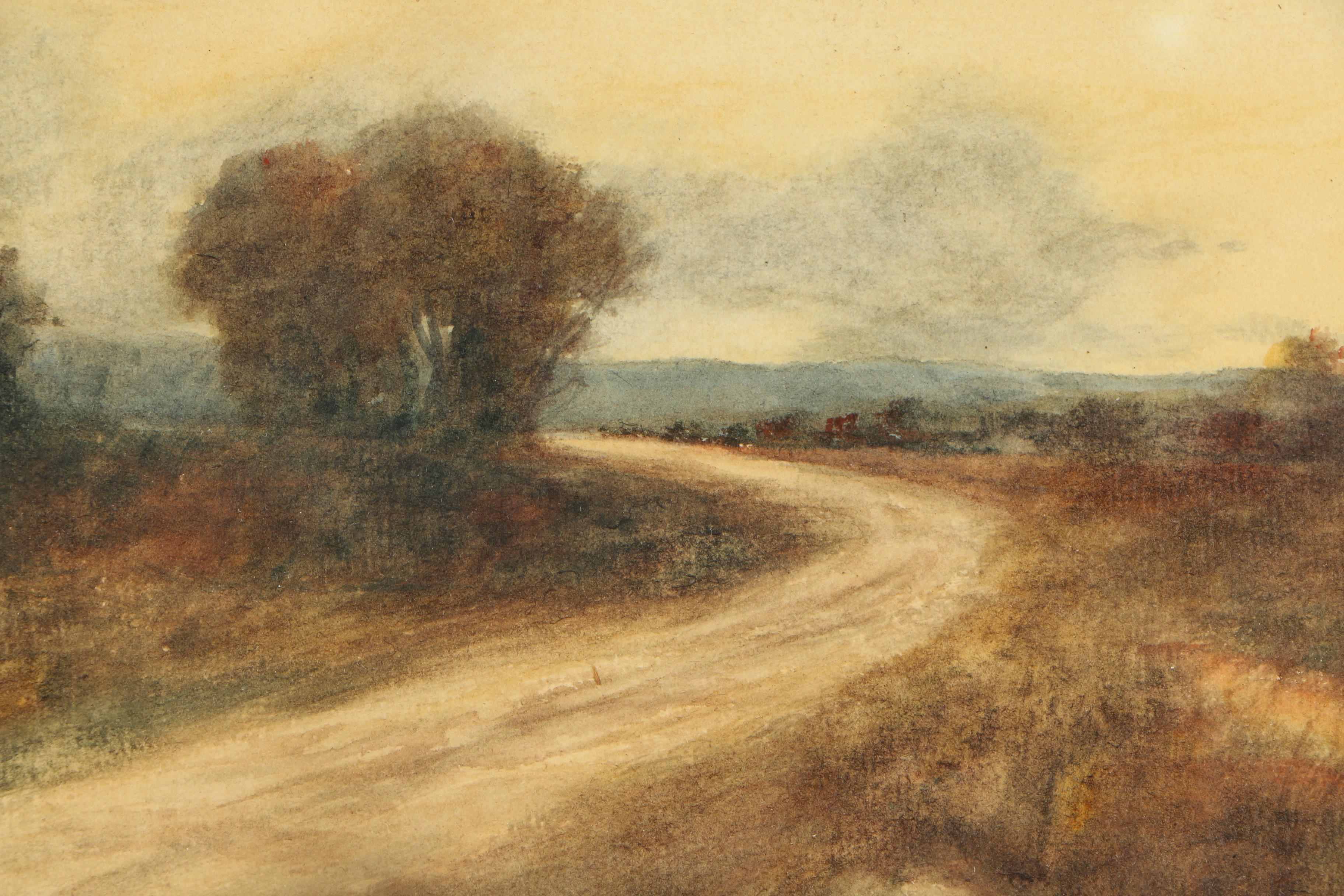 Watercolor Painting of Landscape