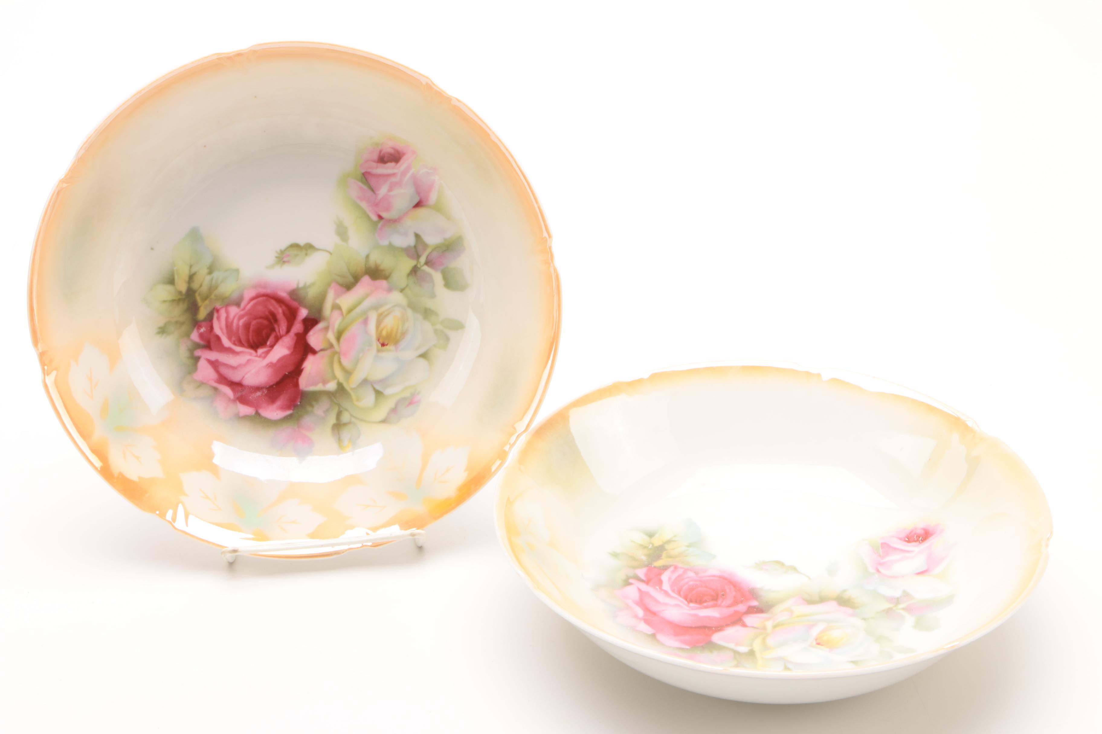 Vintage C. A. Lehmann & Sohn Porcelain Tableware ca. 1918-35